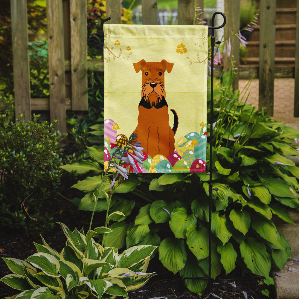 Easter Eggs Airedale Flag Garden Size BB6041GF