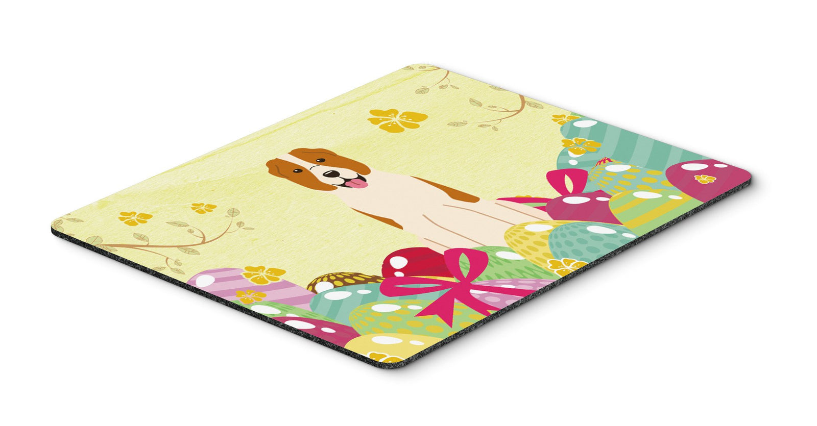 Easter Eggs Central Asian Shepherd Dog Mouse Pad, Hot Pad or Trivet BB6049MP by Caroline's Treasures