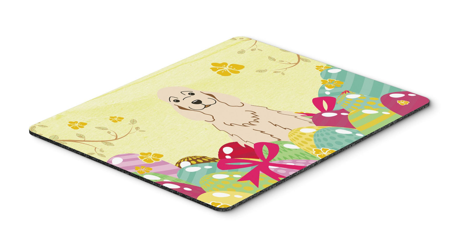 Easter Eggs Cocker Spaniel Buff Mouse Pad, Hot Pad or Trivet BB6094MP by Caroline's Treasures