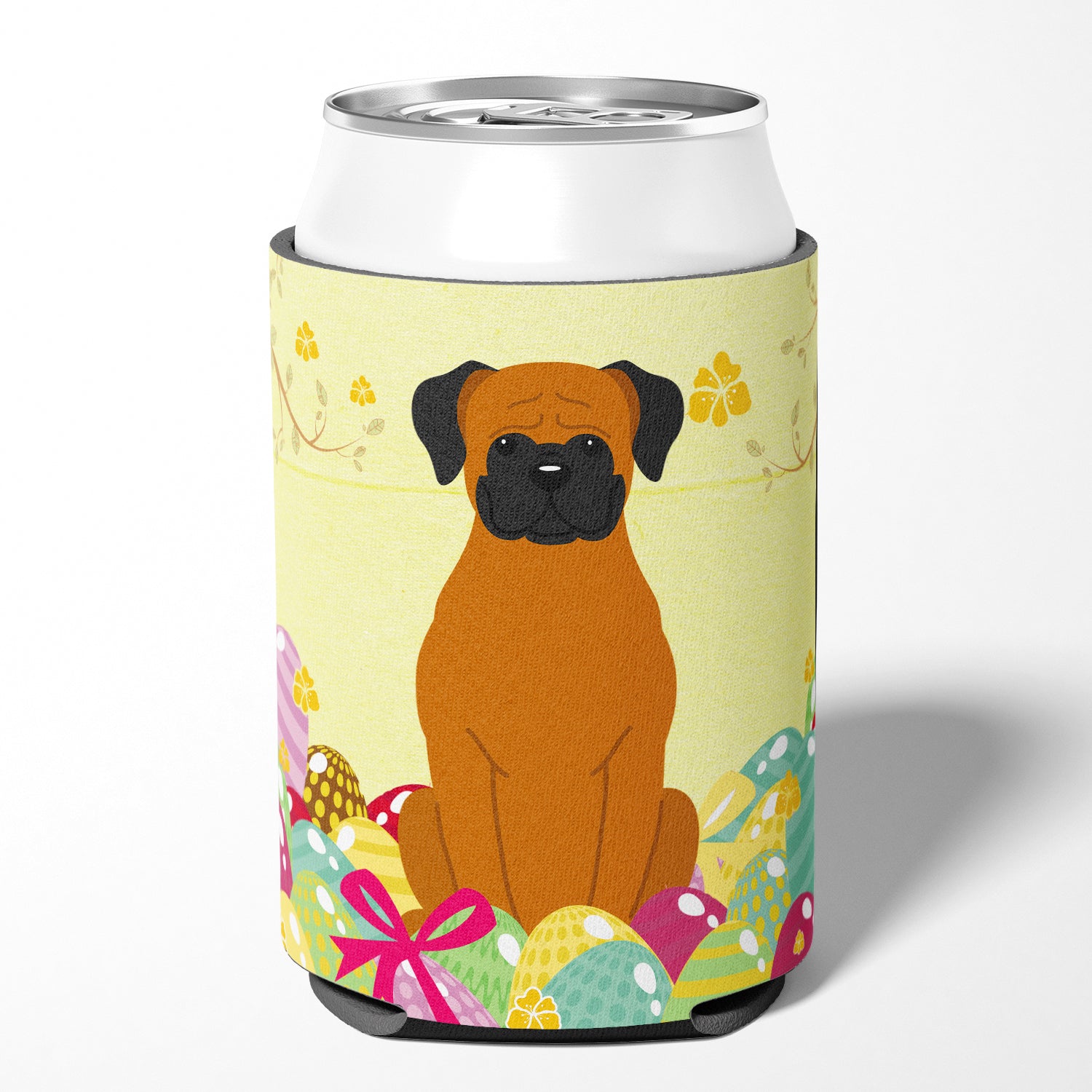 Easter Eggs Fawn Boxer Can or Bottle Hugger BB6115CC