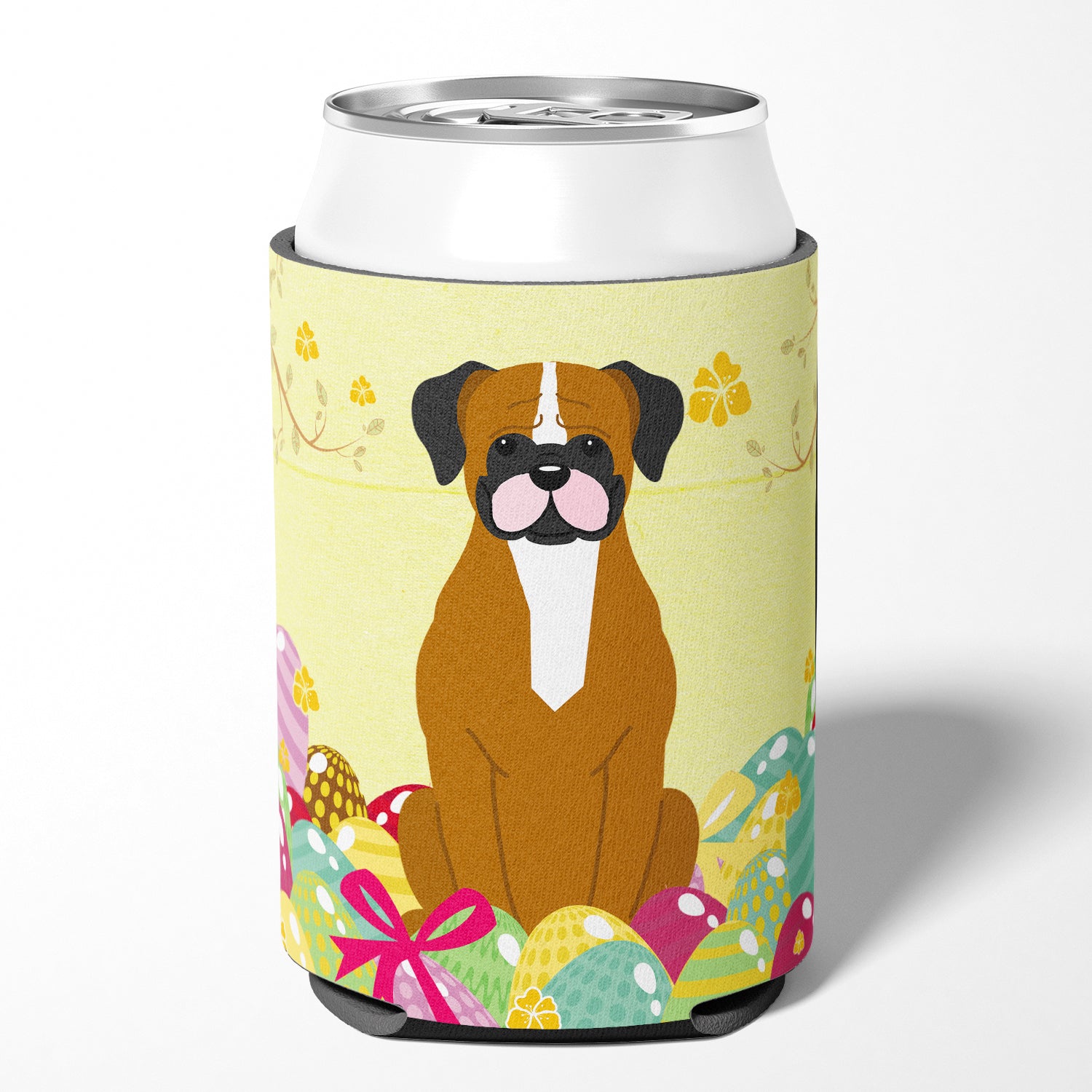 Easter Eggs Flashy Fawn Boxer Can or Bottle Hugger BB6116CC