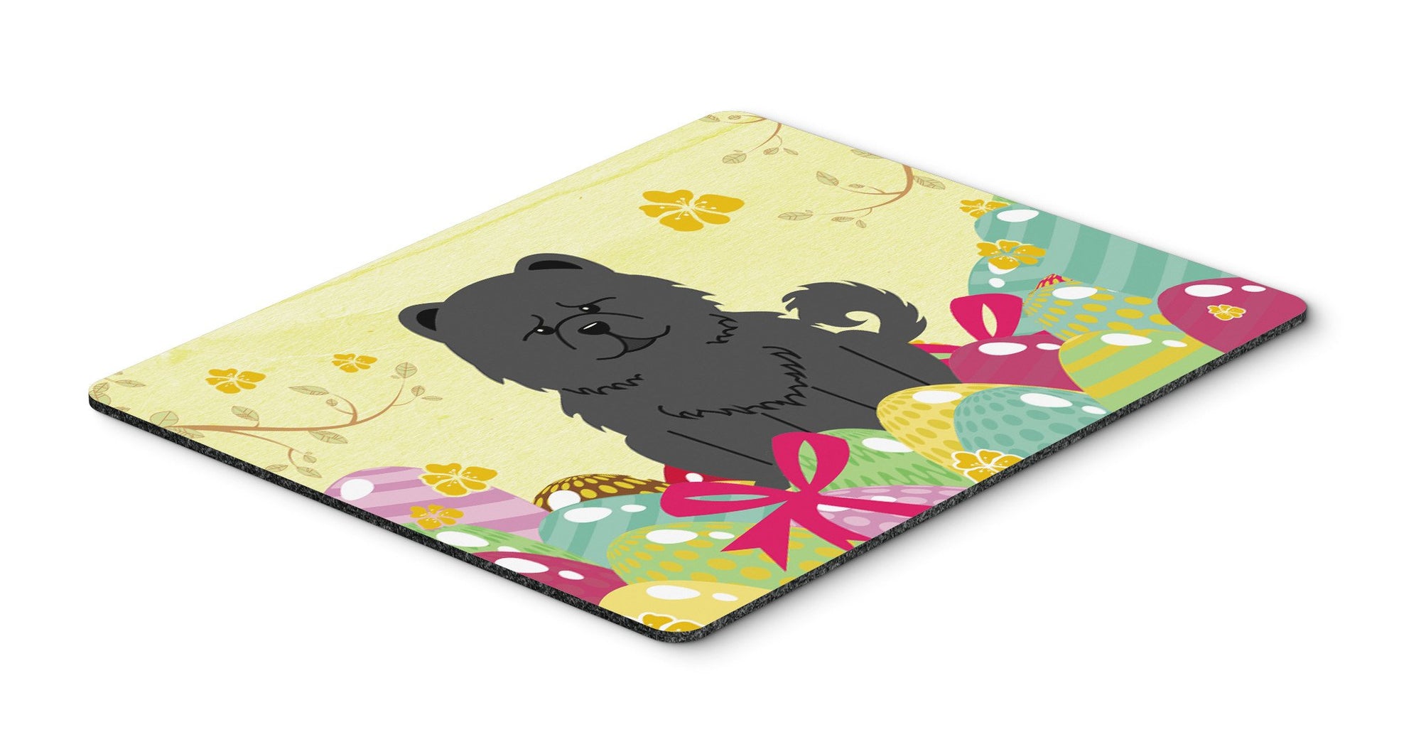 Easter Eggs Chow Chow Black Mouse Pad, Hot Pad or Trivet BB6143MP by Caroline's Treasures