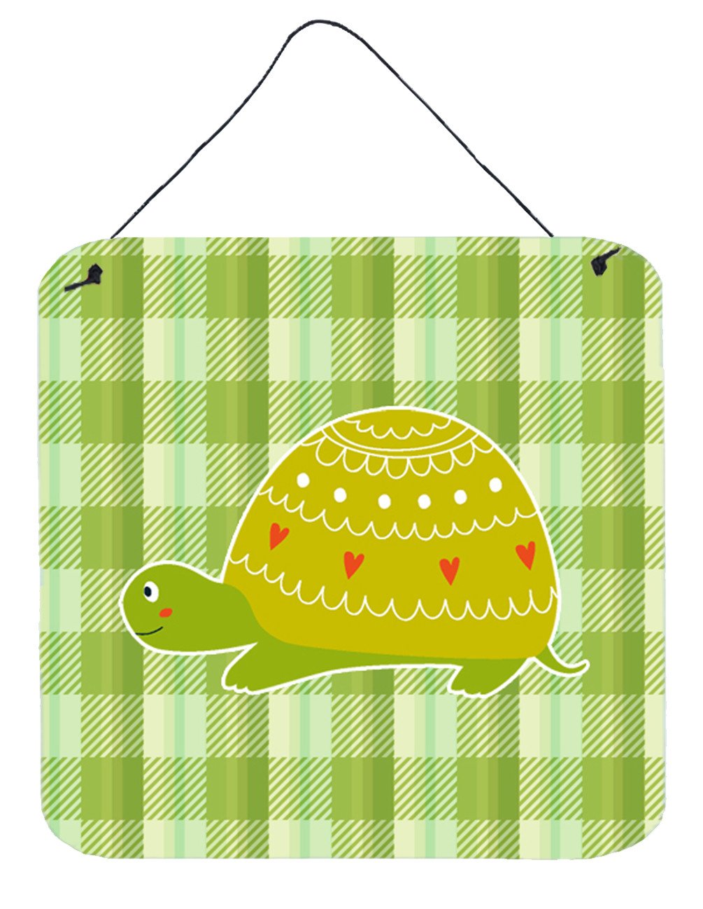Turtle on the Move Wall or Door Hanging Prints BB6750DS66 by Caroline's Treasures