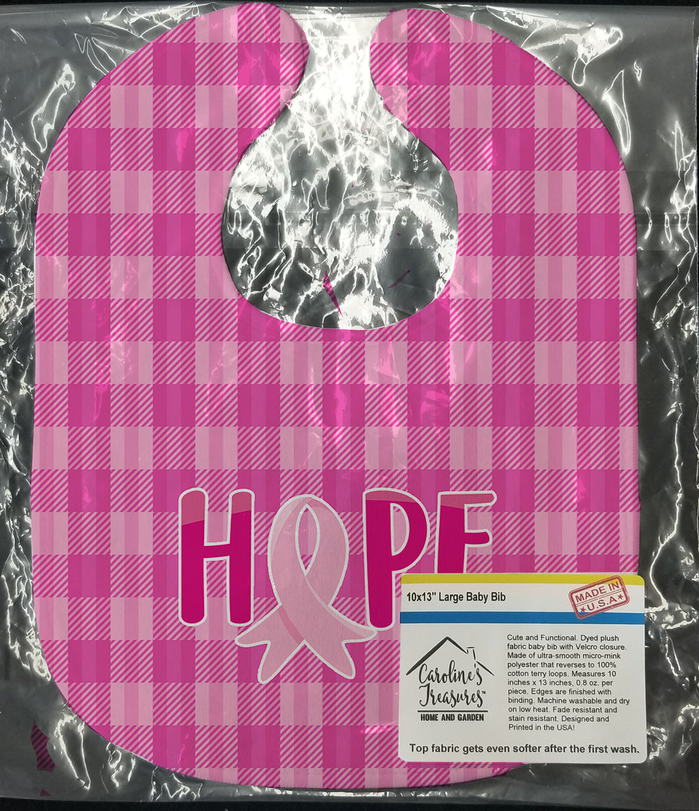 Breast Cancer Awareness Ribbon Hope Baby Bib BB6981BIB - the-store.com