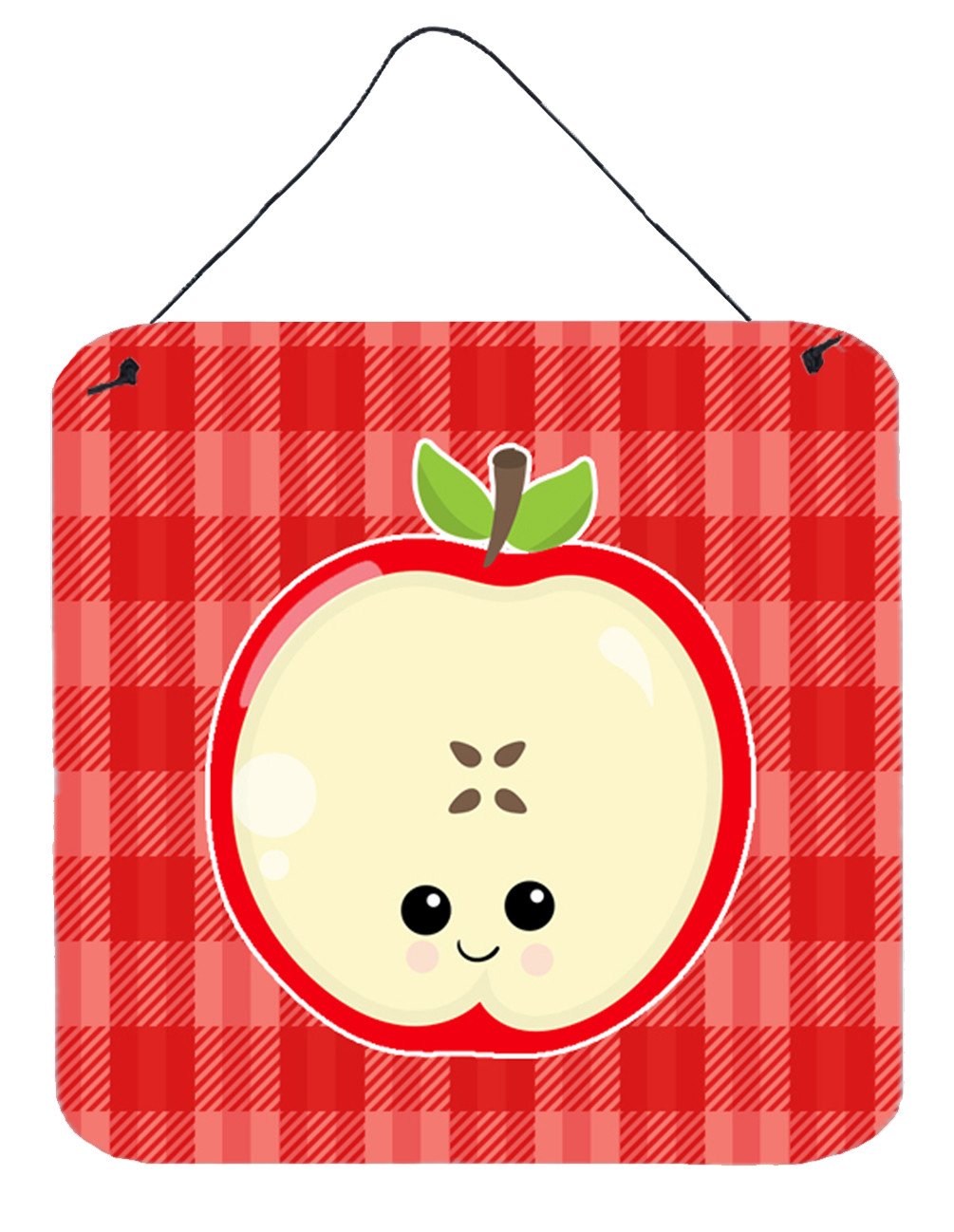 Apple Face Wall or Door Hanging Prints BB6983DS66 by Caroline's Treasures