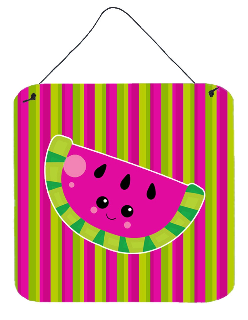 Watermelon Face Wall or Door Hanging Prints BB6987DS66 by Caroline's Treasures