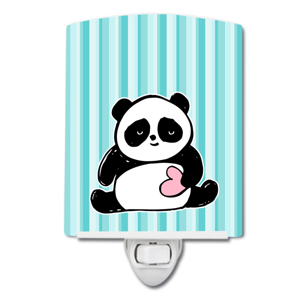 Panda Bear Love Ceramic Night Light BB7040CNL - the-store.com
