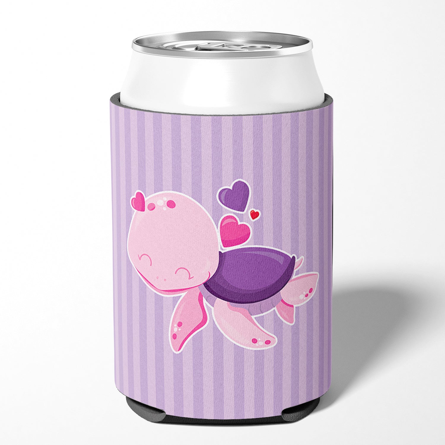 Pink and Purple Turtle Can or Bottle Hugger BB7133CC