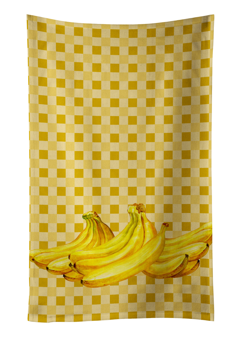 Bananas on Basketweave Kitchen Towel BB7166KTWL - the-store.com