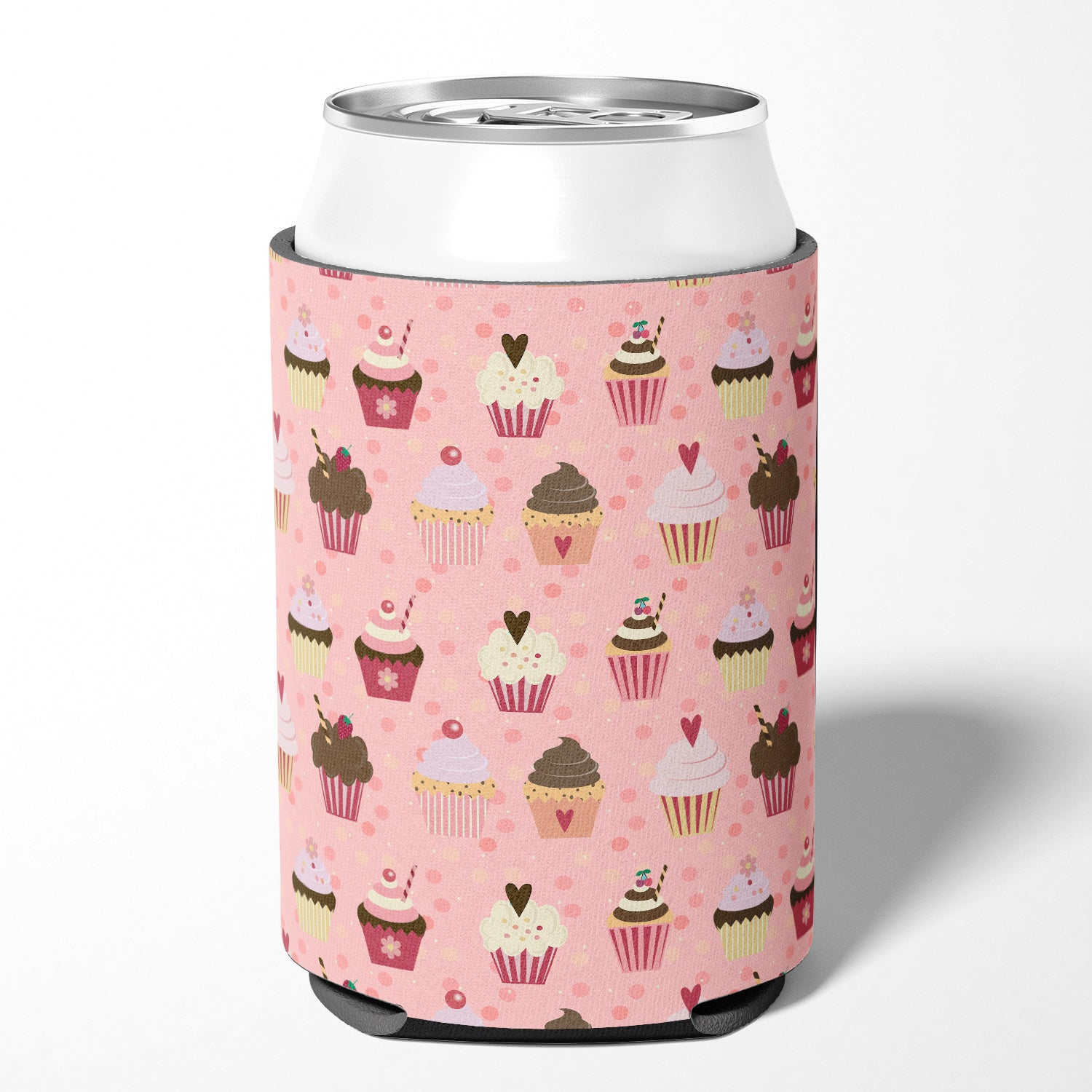 Cupcakes on Pink Can or Bottle Hugger BB7280CC