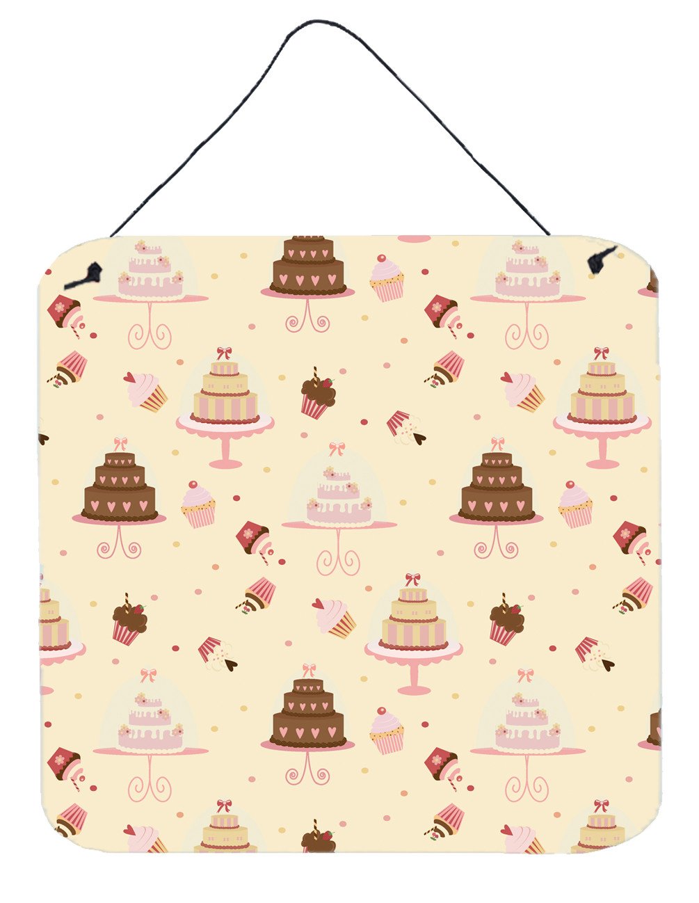 Cakes and Cupcakes Wall or Door Hanging Prints BB7310DS66 by Caroline's Treasures