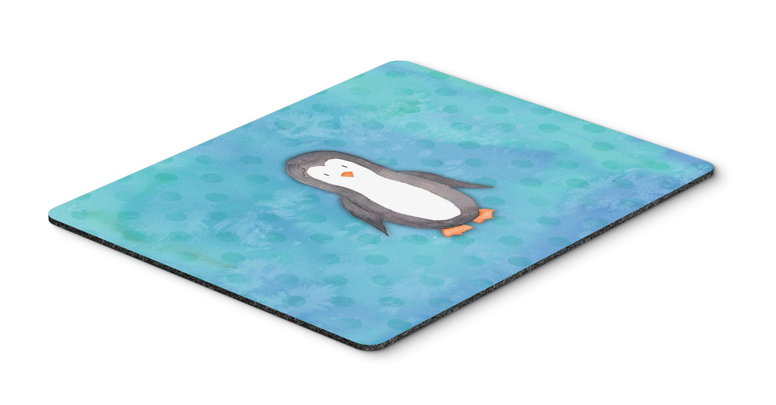 Polkadot Penguin Watercolor Mouse Pad, Hot Pad or Trivet BB7376MP by Caroline's Treasures