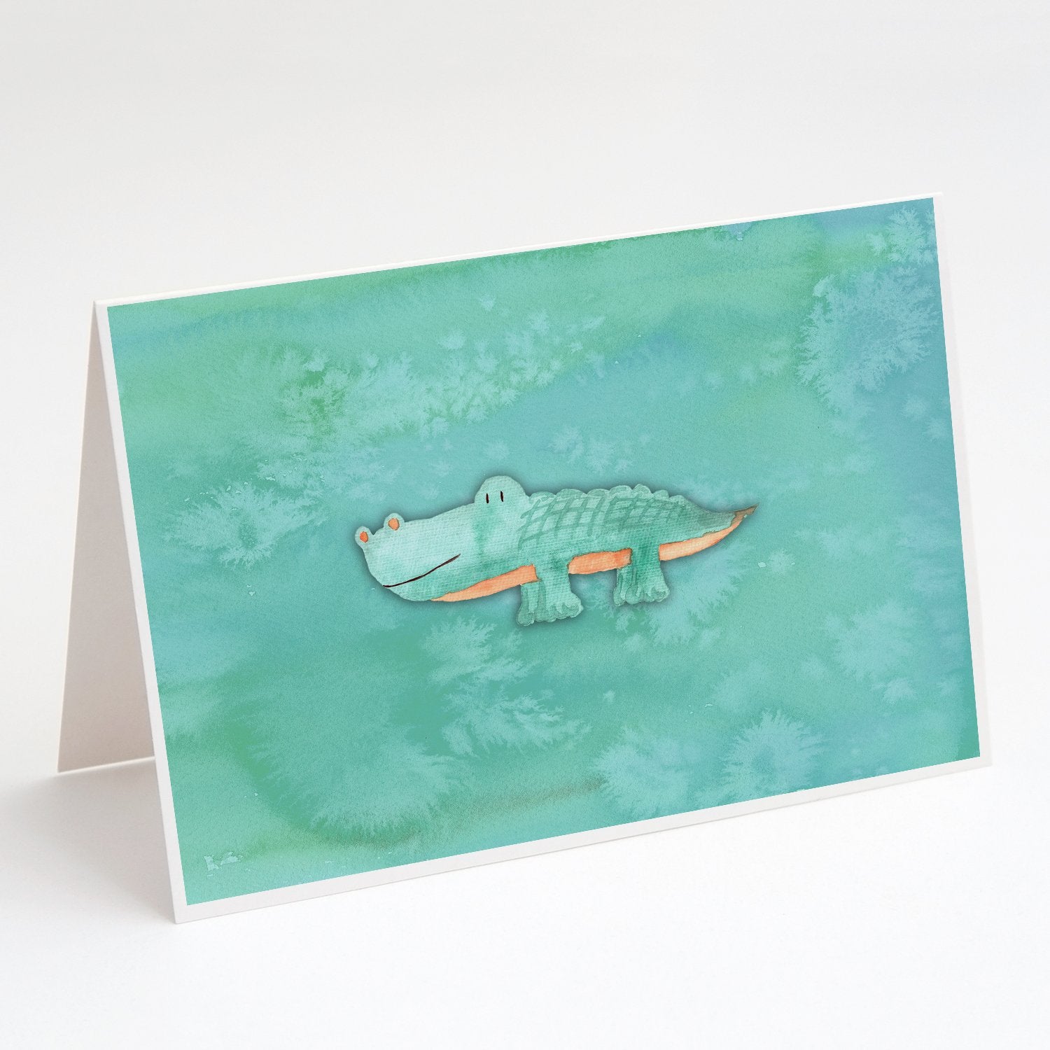 Buy this Alligator Watercolor Greeting Cards and Envelopes Pack of 8
