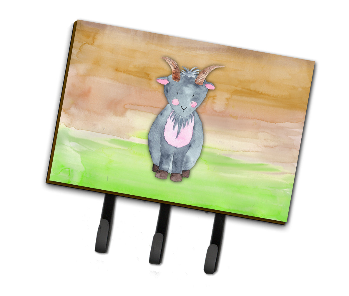 Goat Watercolor Leash or Key Holder BB7413TH68