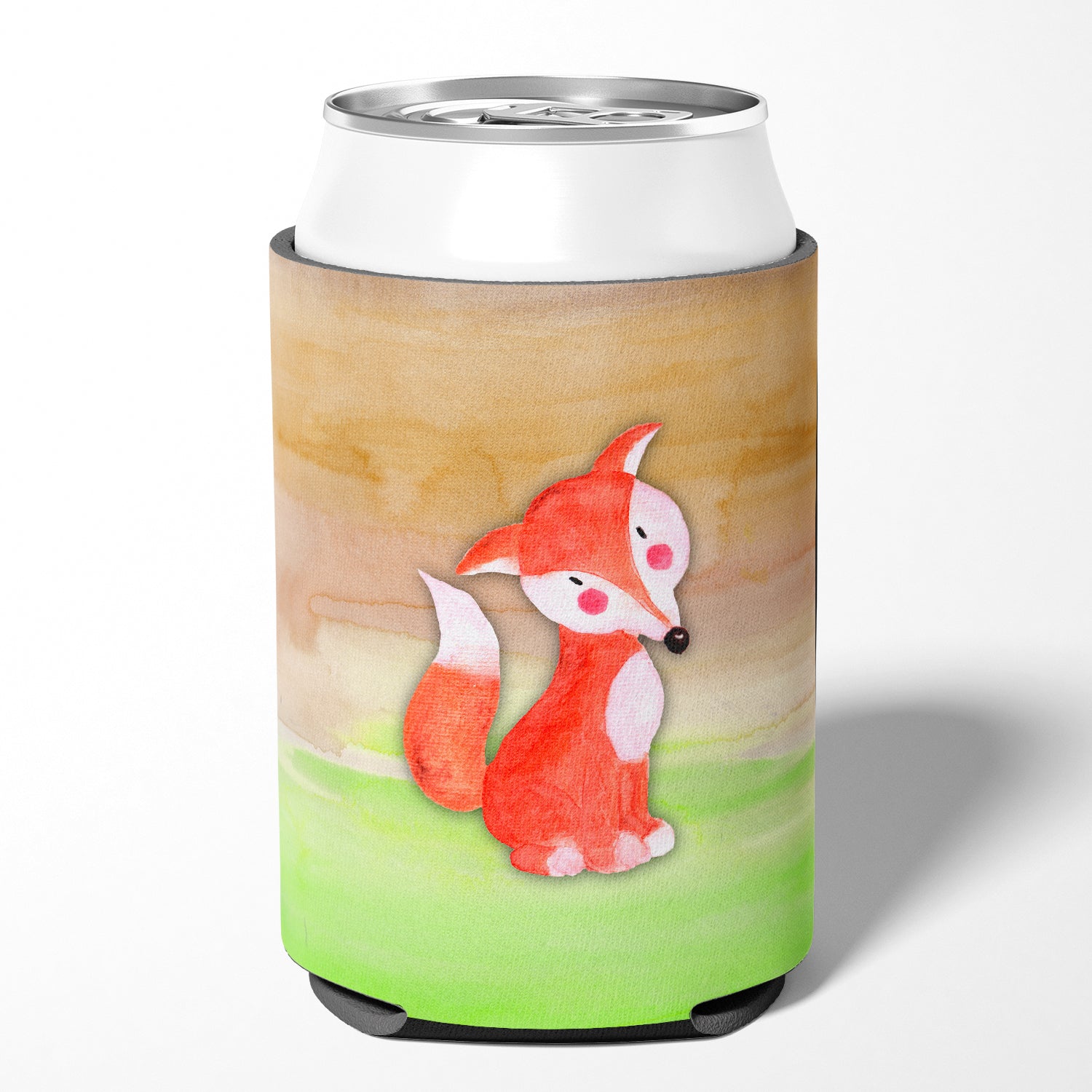 Fox Watercolor Can or Bottle Hugger BB7436CC