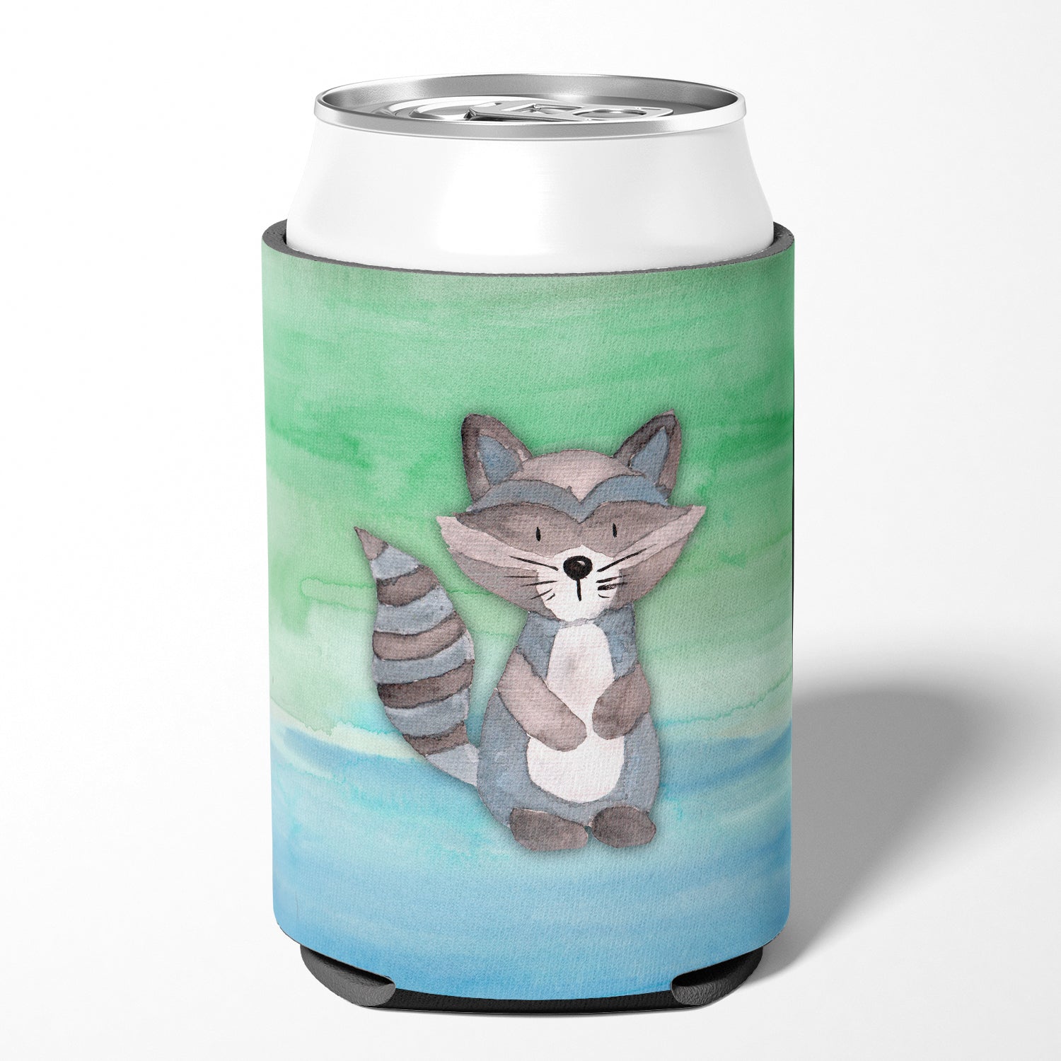 Raccoon Watercolor Can or Bottle Hugger BB7438CC