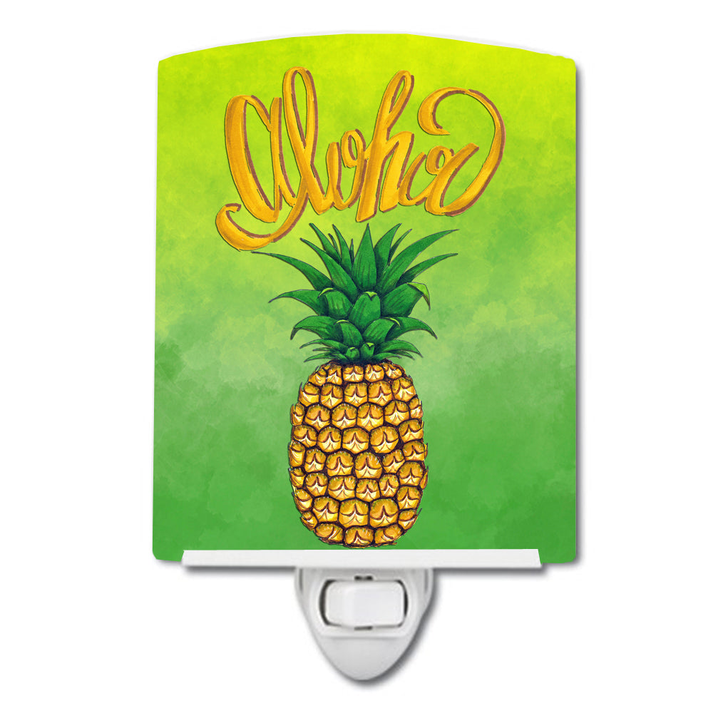 Aloha Pineapple Welcome Ceramic Night Light BB7451CNL - the-store.com
