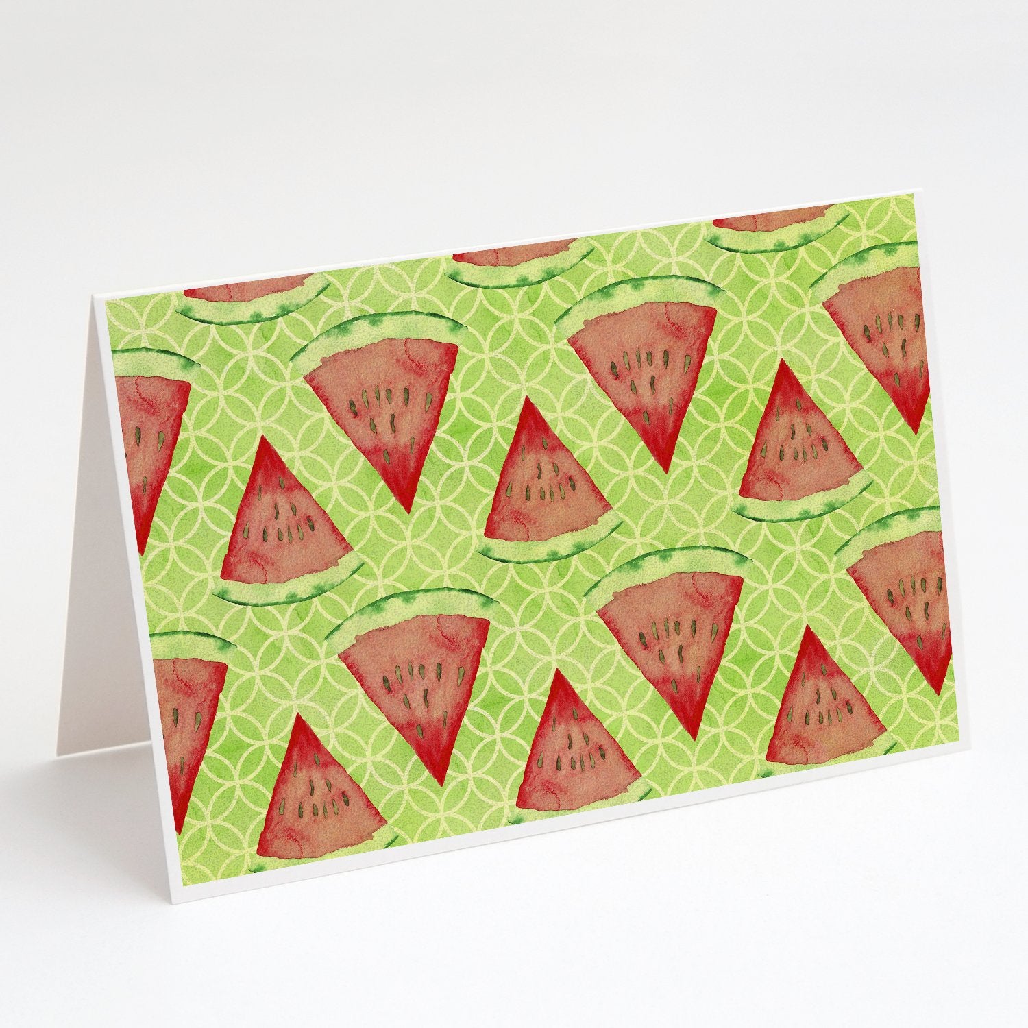 Buy this Watercolor Watermelon Greeting Cards and Envelopes Pack of 8