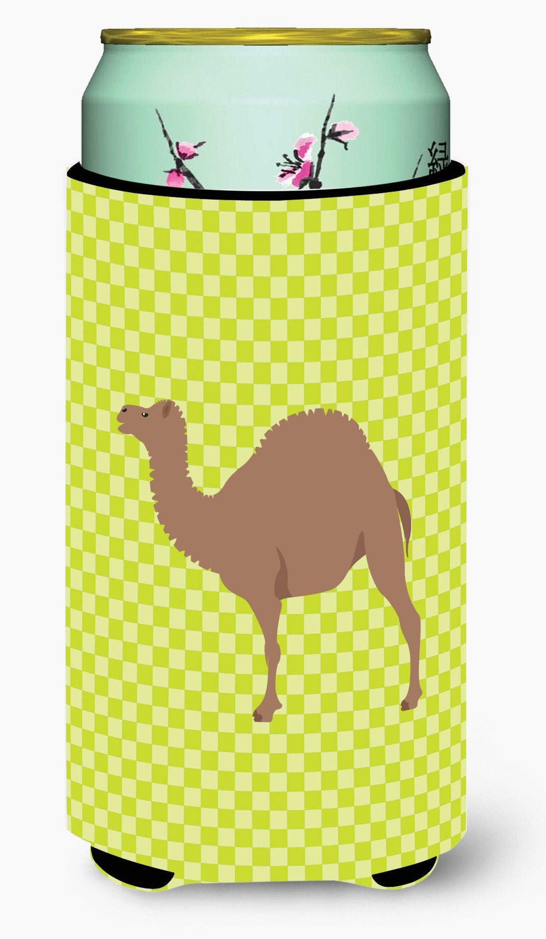 F1 Hybrid Camel Green Tall Boy Beverage Insulator Hugger BB7645TBC by Caroline's Treasures