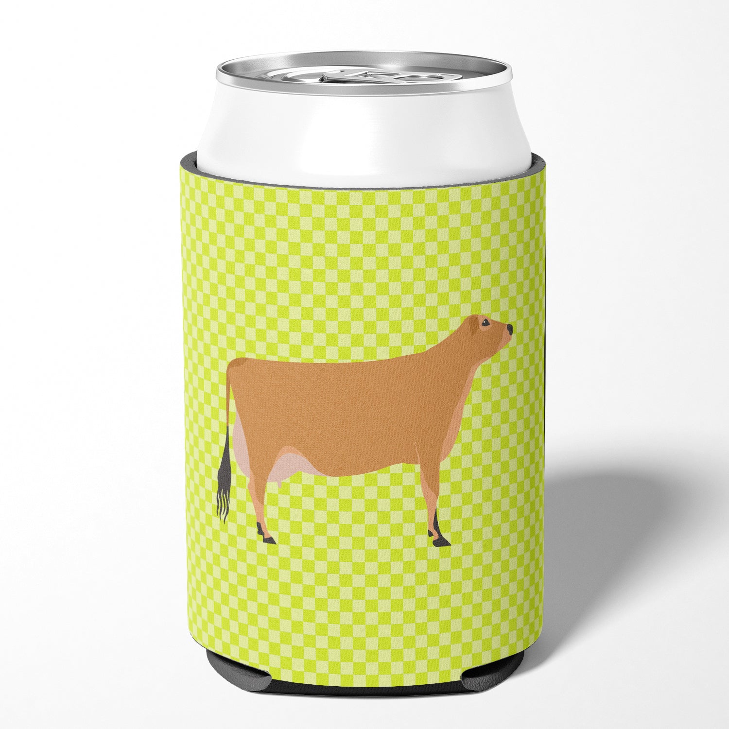 Jersey Cow Green Can or Bottle Hugger BB7655CC