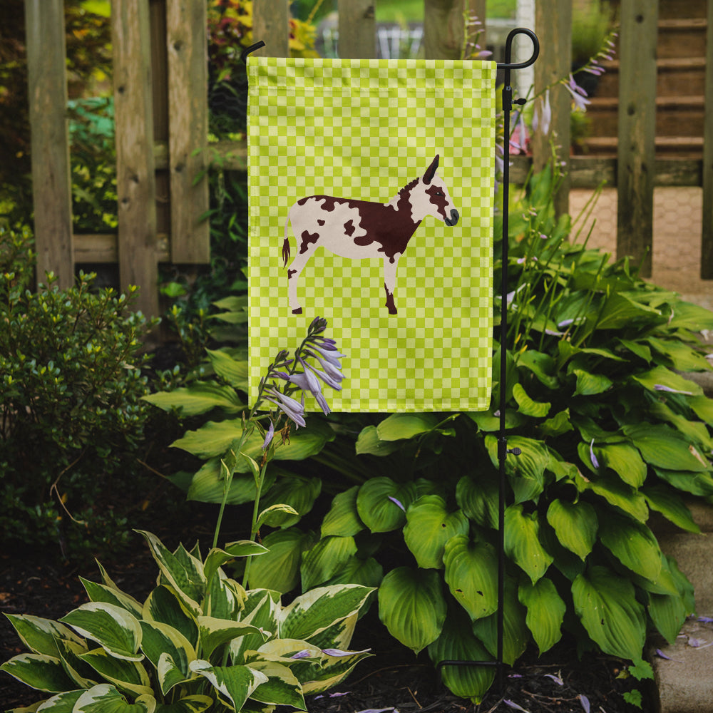American Spotted Donkey Green Flag Garden Size BB7677GF
