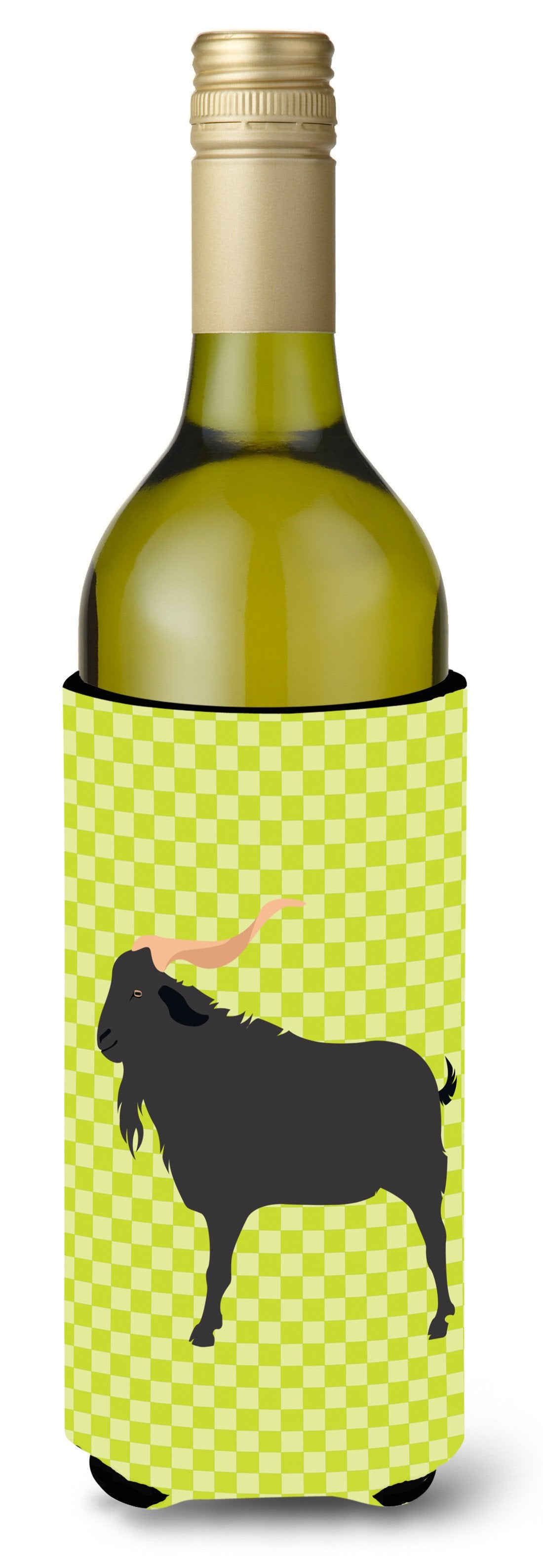 Verata Goat Green Wine Bottle Beverge Insulator Hugger BB7708LITERK by Caroline's Treasures