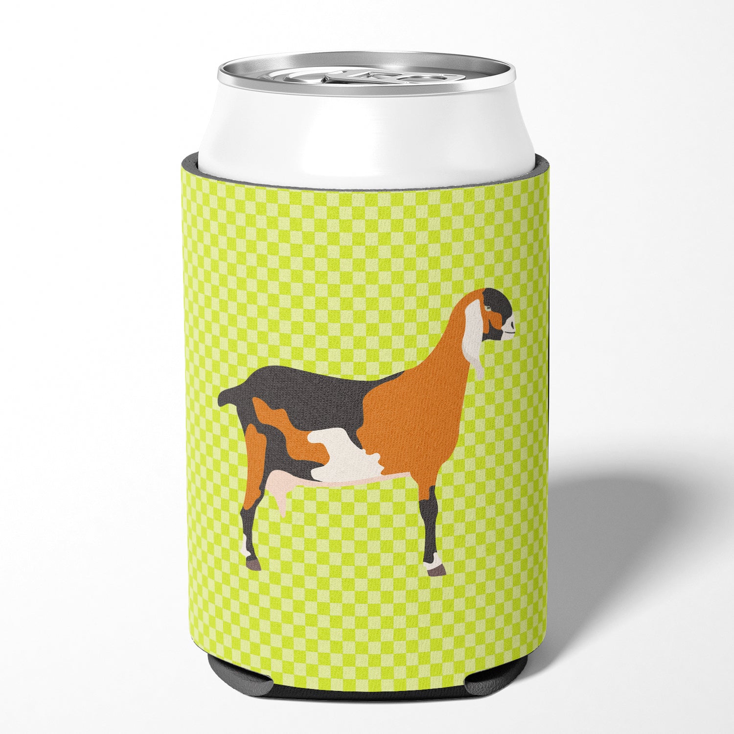 Anglo-nubian Nubian Goat Green Can or Bottle Hugger BB7709CC