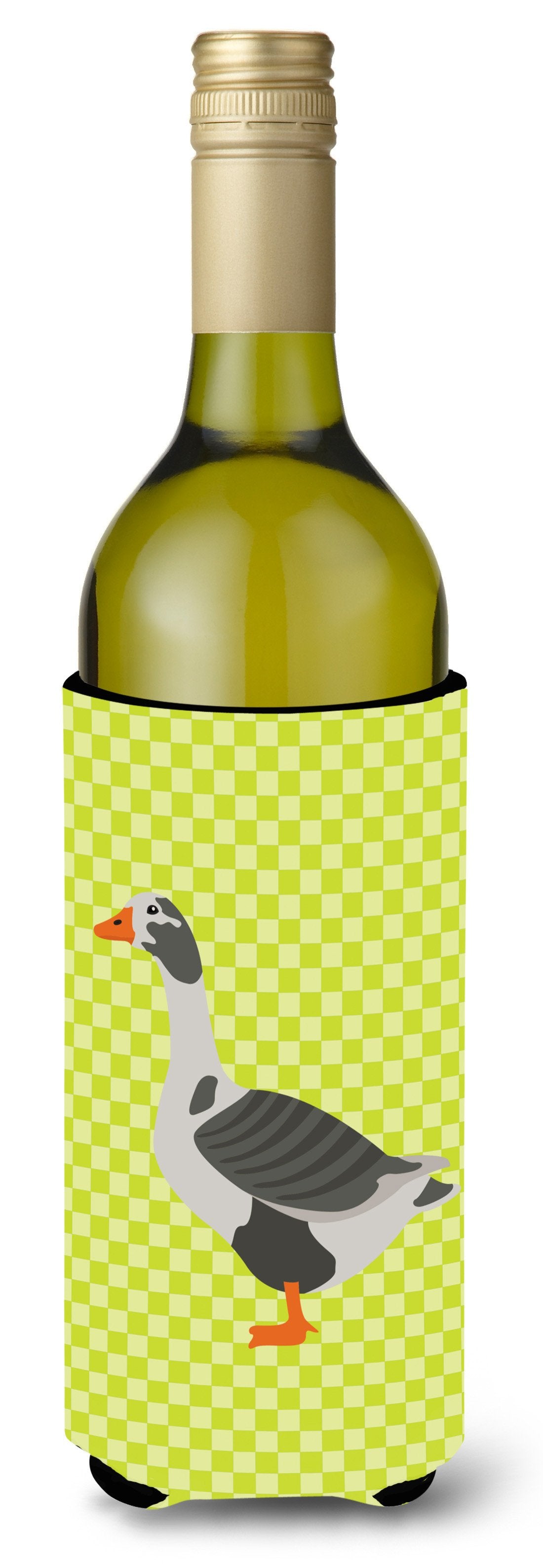 West of England Goose Green Wine Bottle Beverge Insulator Hugger BB7721LITERK by Caroline's Treasures