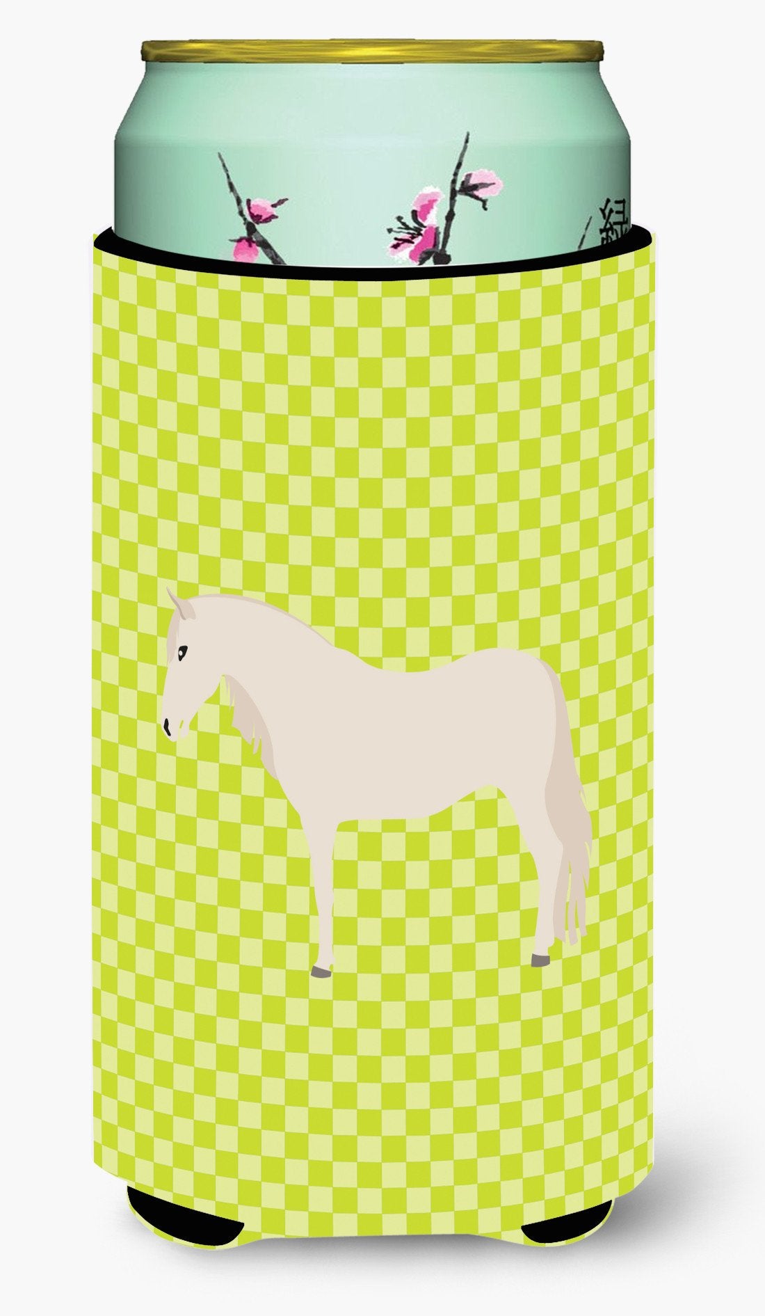 Paso Fino Horse Green Tall Boy Beverage Insulator Hugger BB7731TBC by Caroline's Treasures