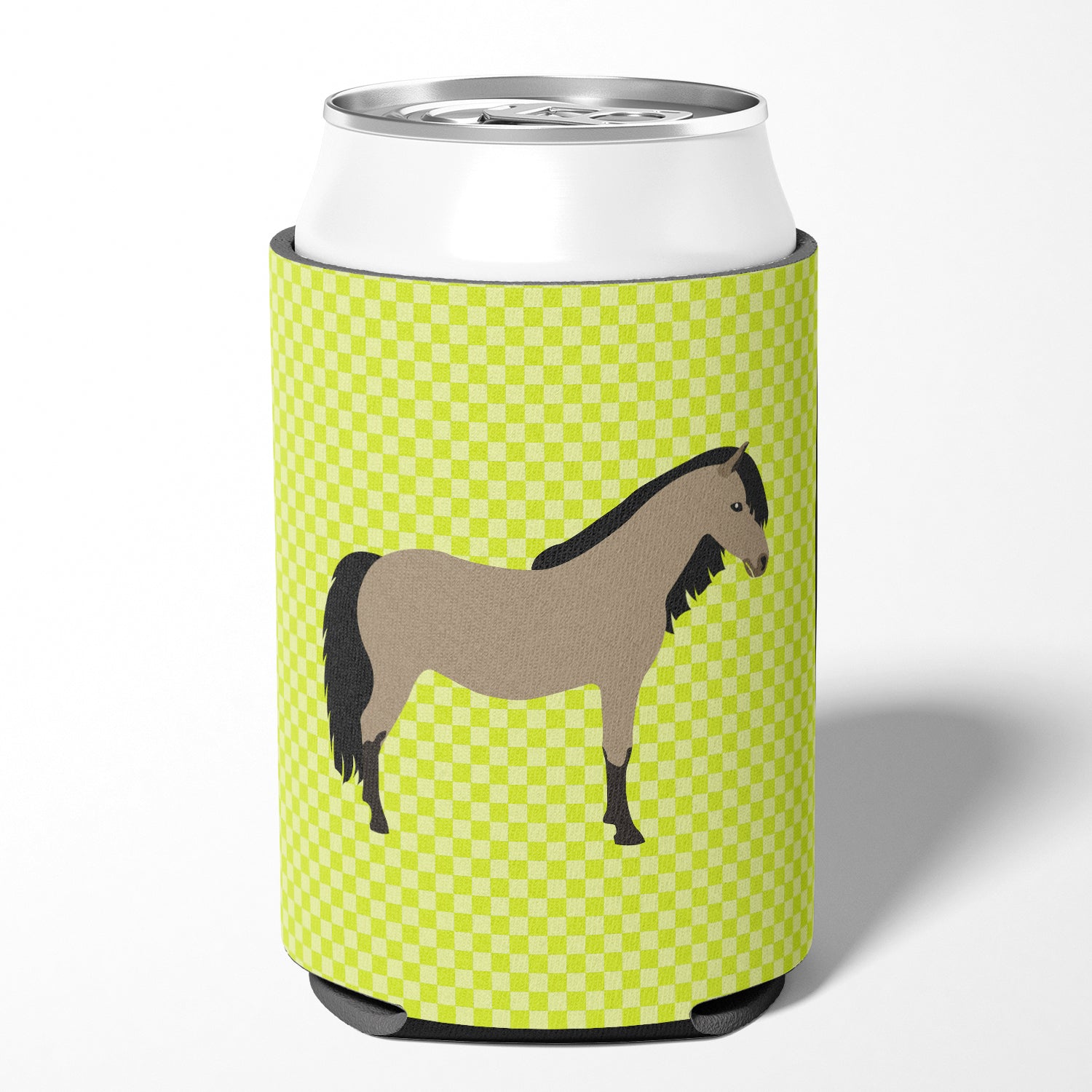 Welsh Pony Horse Green Can or Bottle Hugger BB7736CC