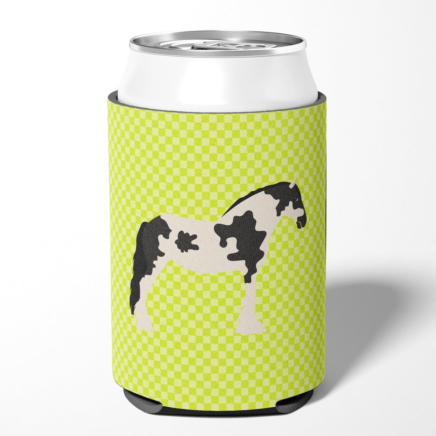 Cyldesdale Horse Green Can or Bottle Hugger BB7738CC