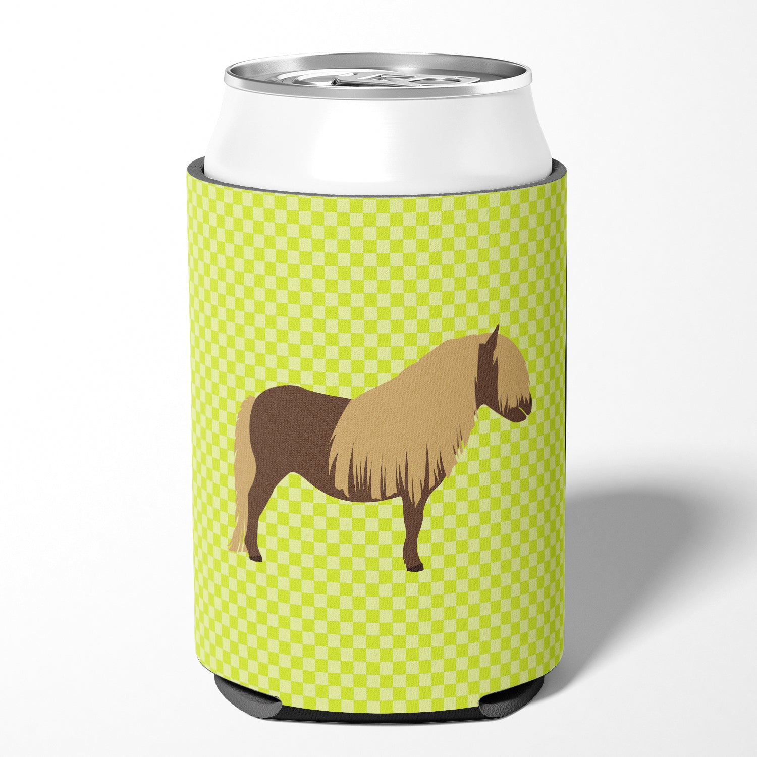 Shetland Pony Horse Green Can or Bottle Hugger BB7740CC