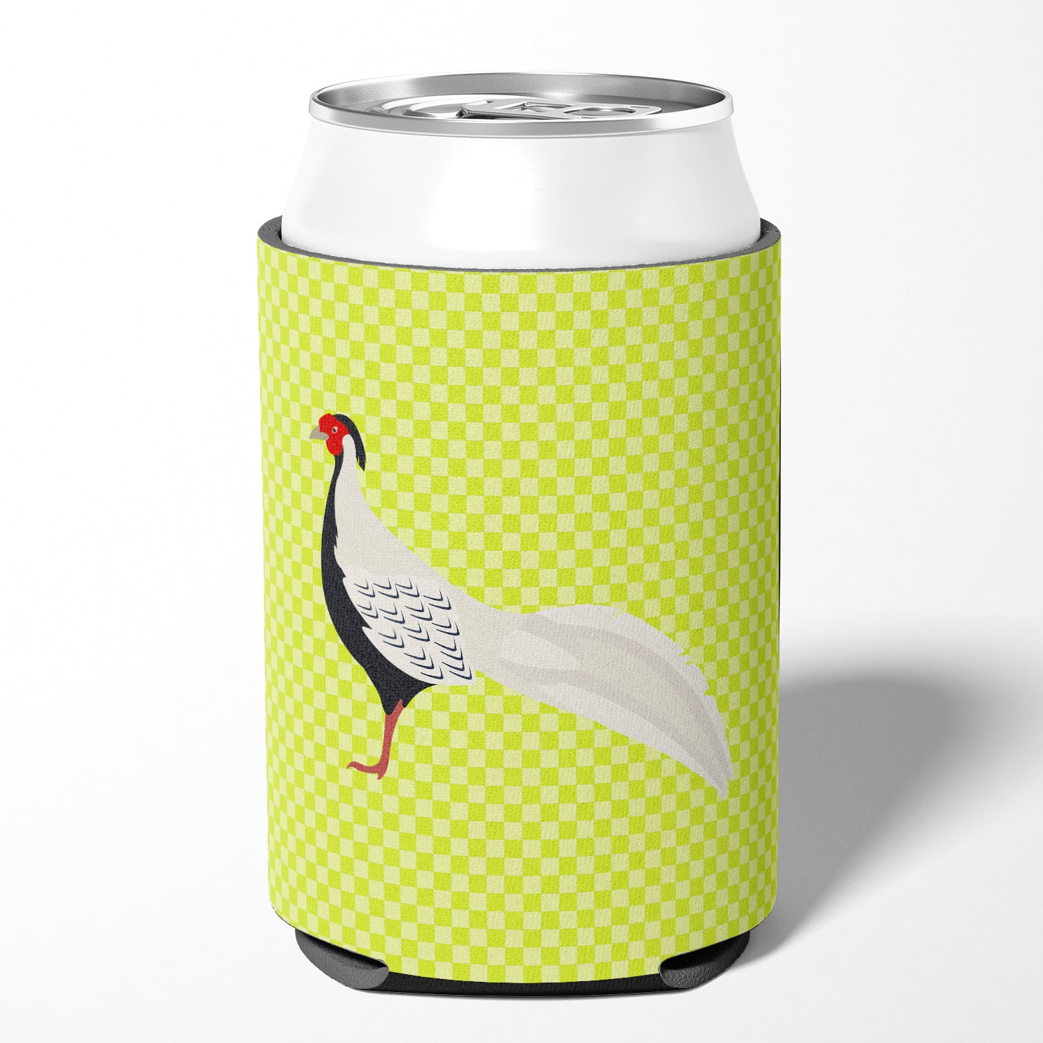 Silver Pheasant Green Can or Bottle Hugger BB7755CC
