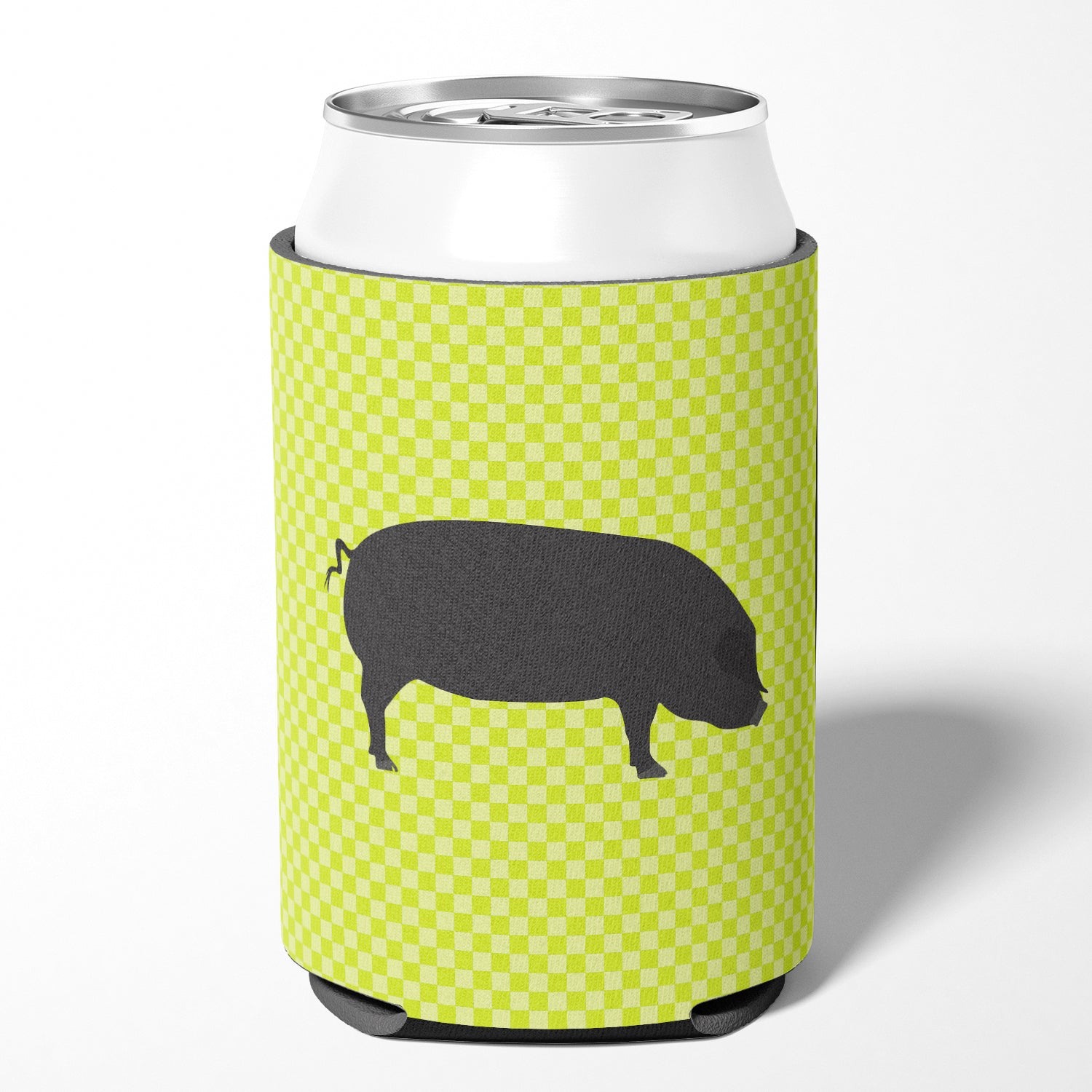 Devon Large Black Pig Green Can or Bottle Hugger BB7757CC