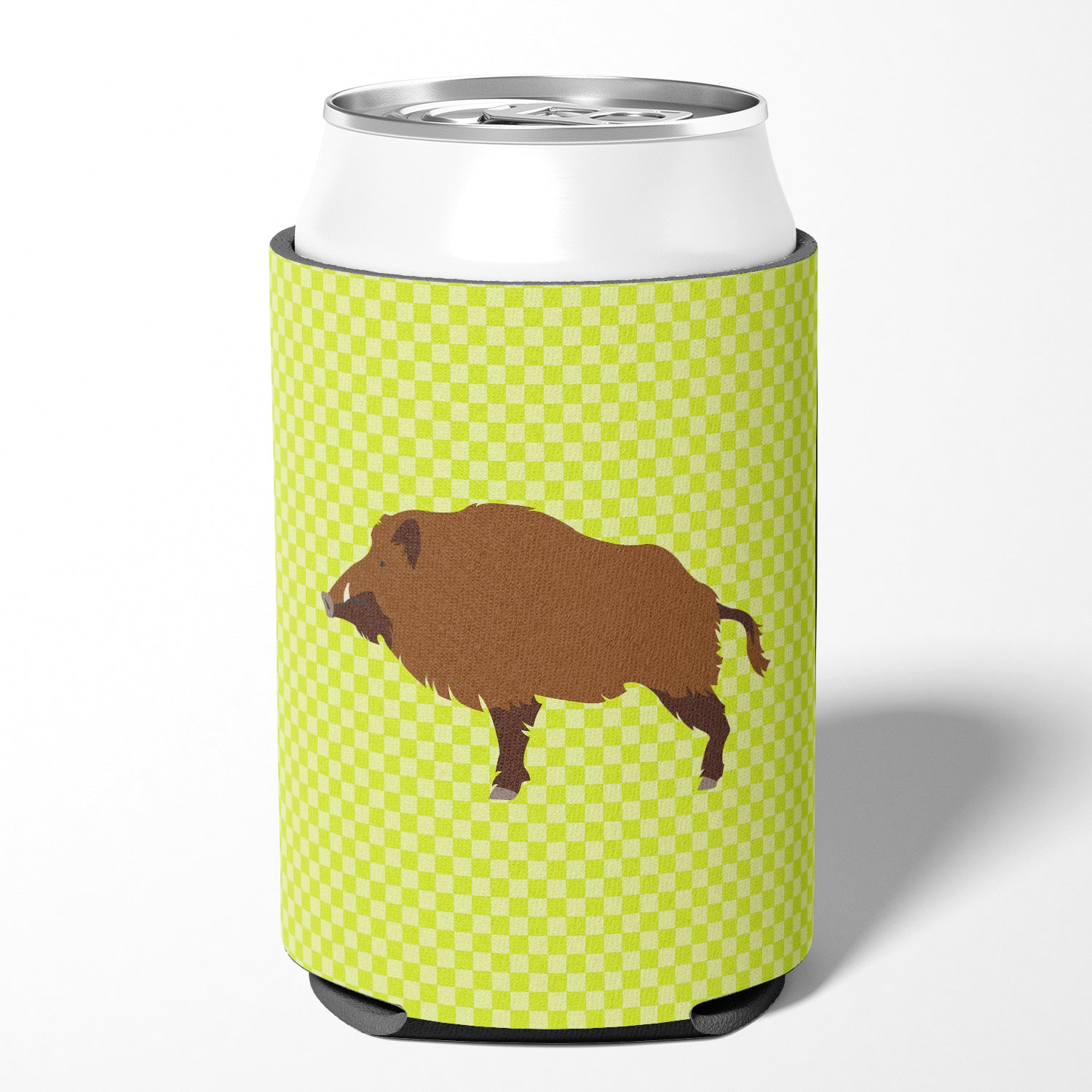 Wild Boar Pig Green Can or Bottle Hugger BB7762CC