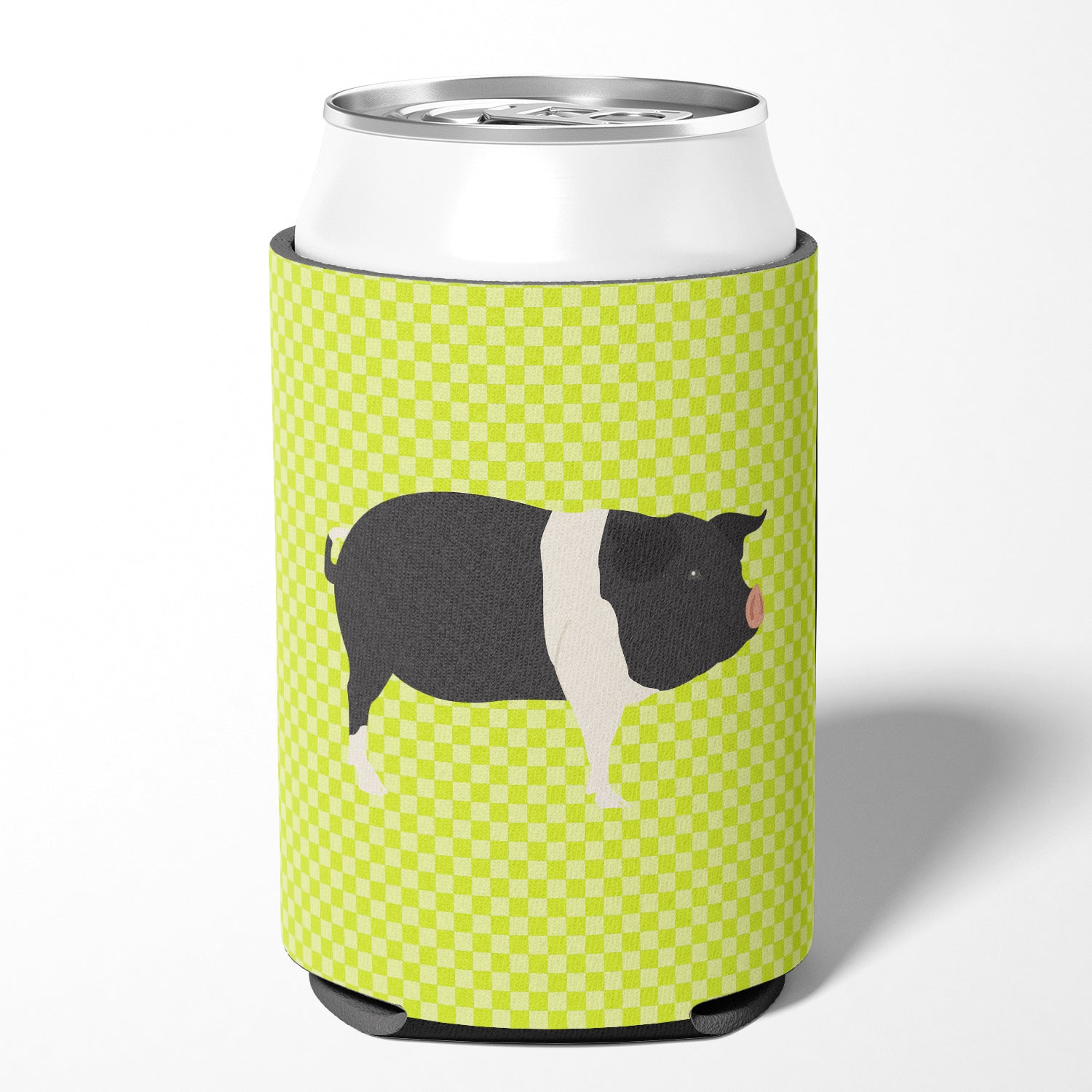Hampshire Pig Green Can or Bottle Hugger BB7765CC