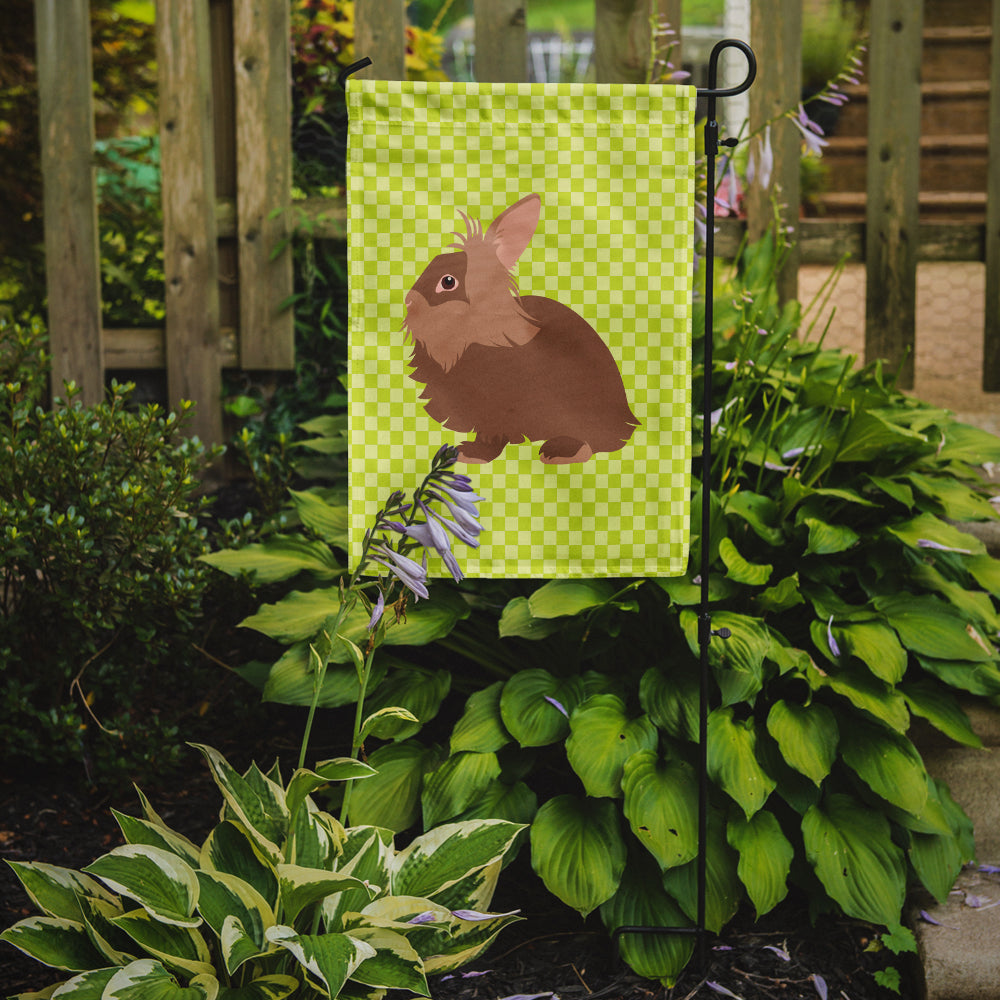 Lionhead Rabbit Green Flag Garden Size