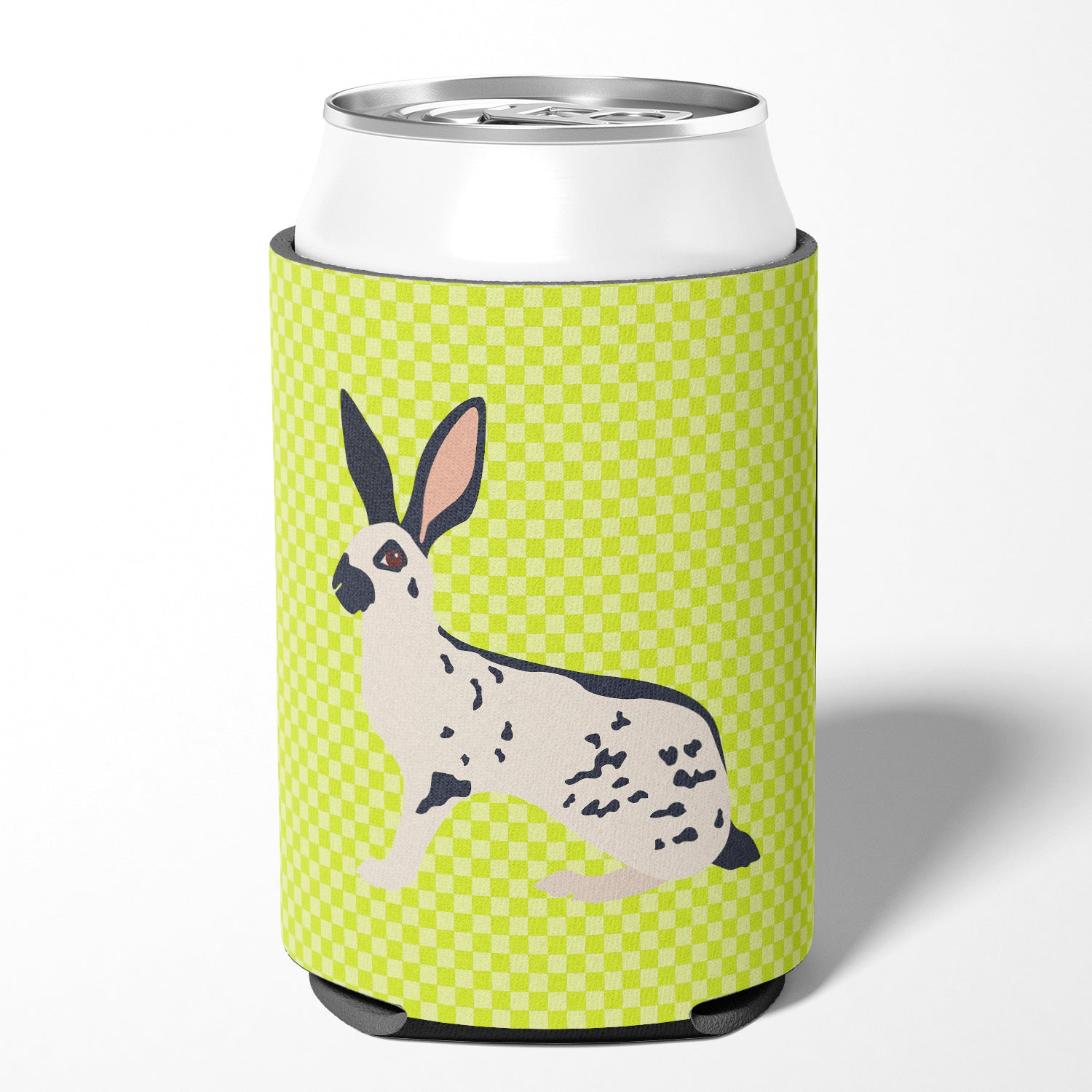 English Spot Rabbit Green Can or Bottle Hugger BB7787CC