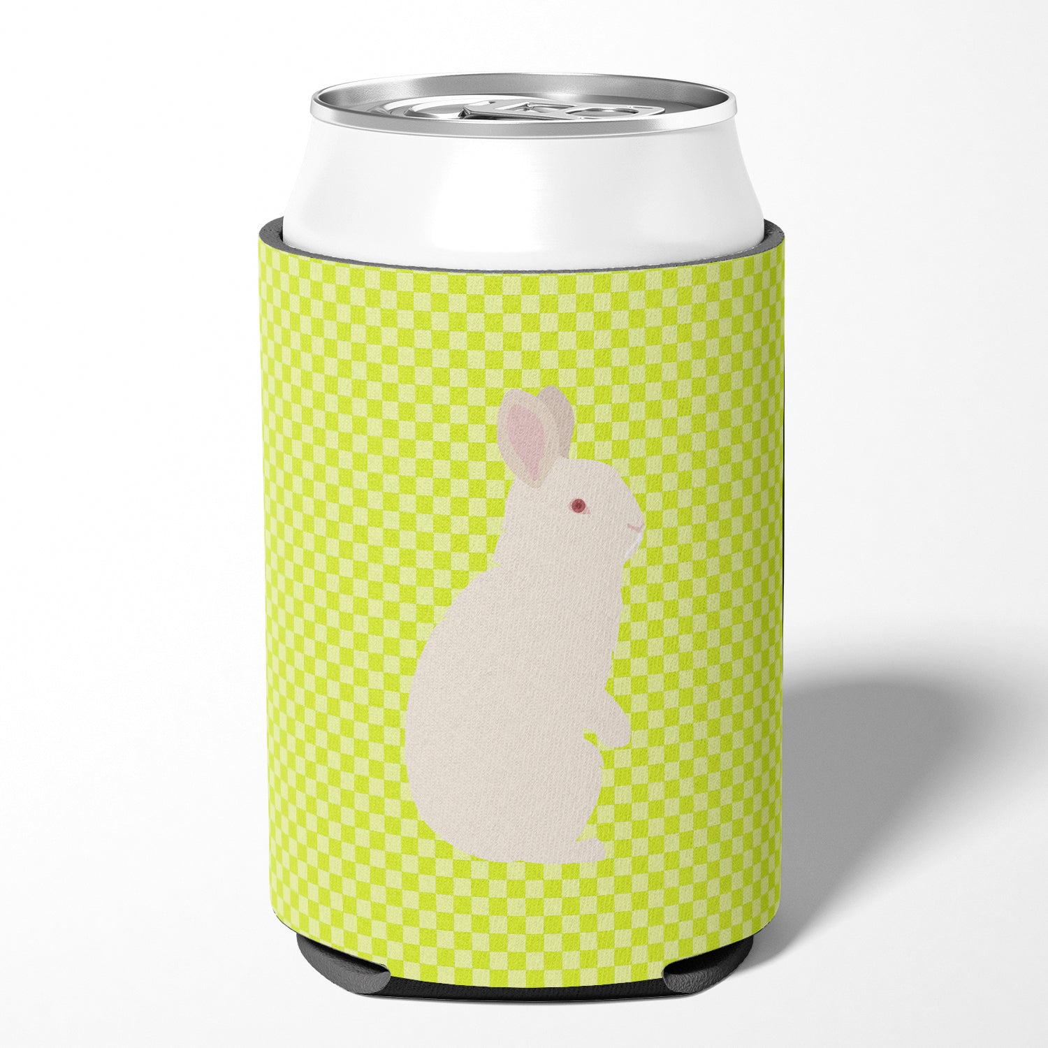 New Zealand White Rabbit Green Can or Bottle Hugger BB7791CC