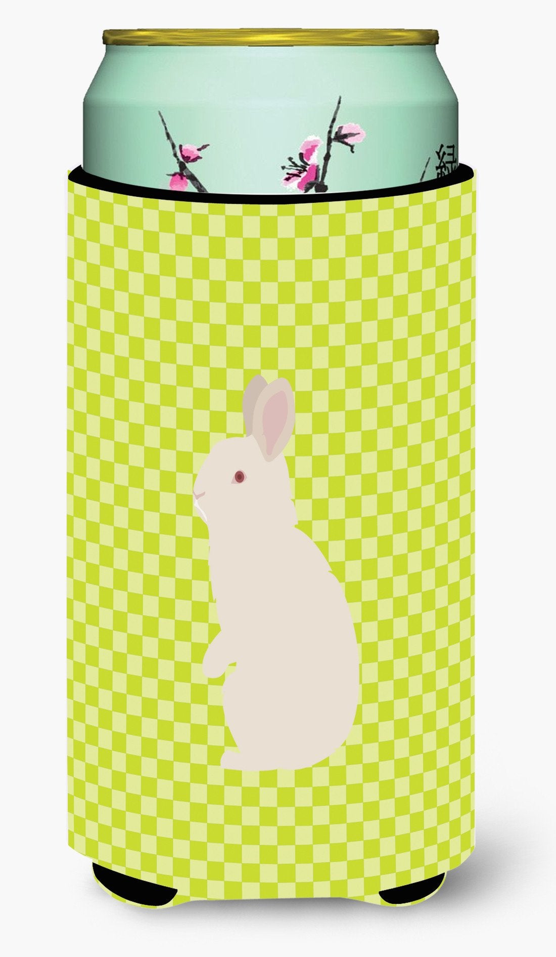 New Zealand White Rabbit Green Tall Boy Beverage Insulator Hugger BB7791TBC by Caroline's Treasures