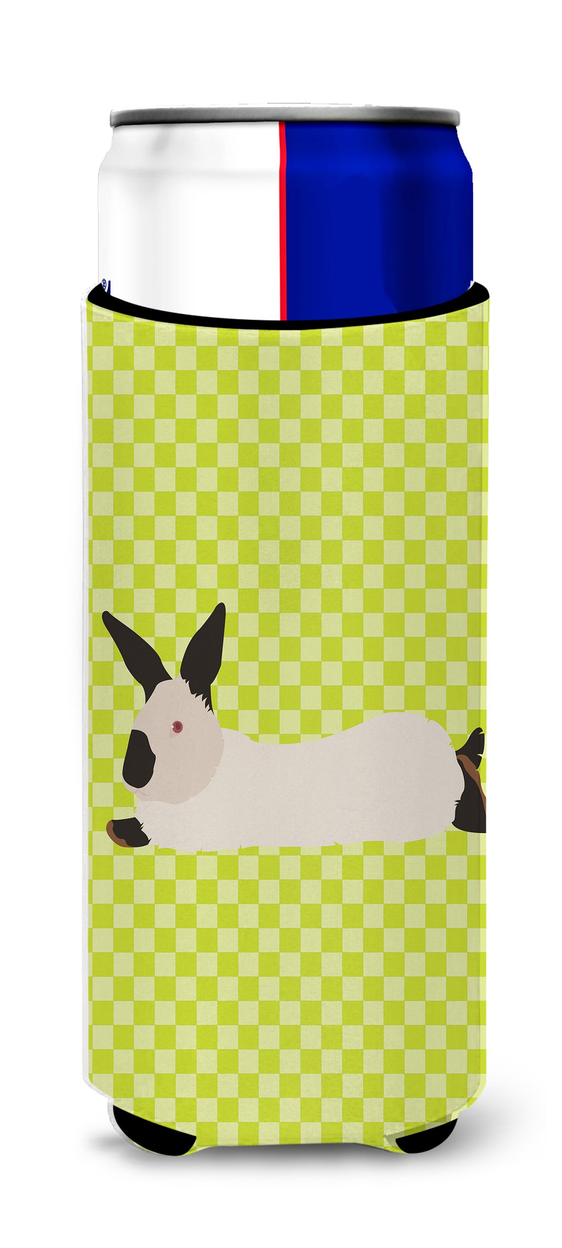 California White Rabbit Green  Ultra Hugger for slim cans