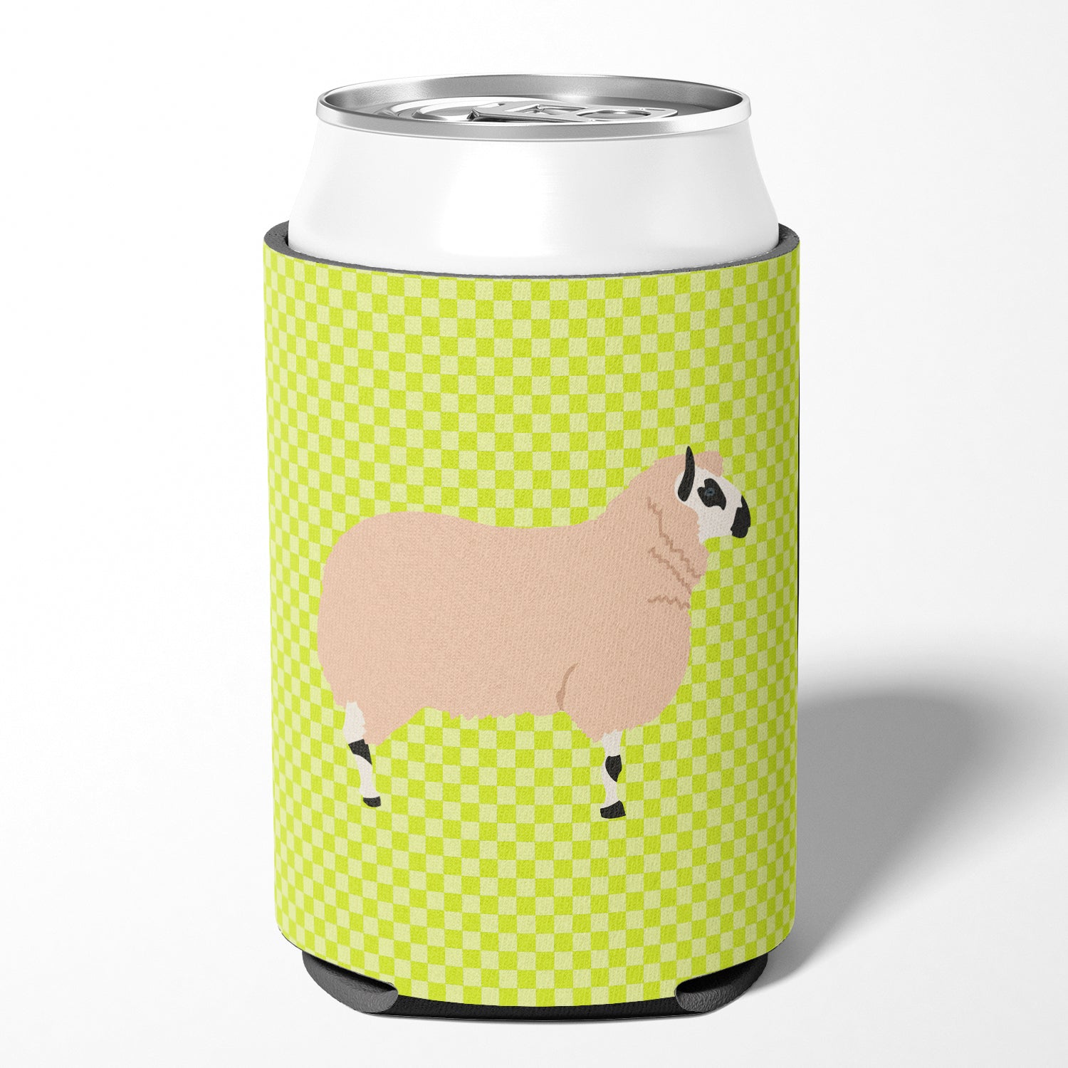 Kerry Hill Sheep Green Can or Bottle Hugger BB7805CC