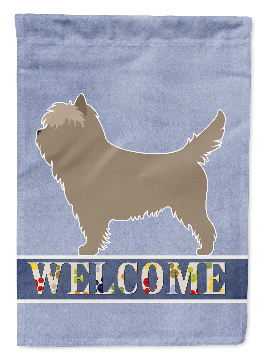 Cairn Terrier Welcome Flag Garden Size BB8286GF