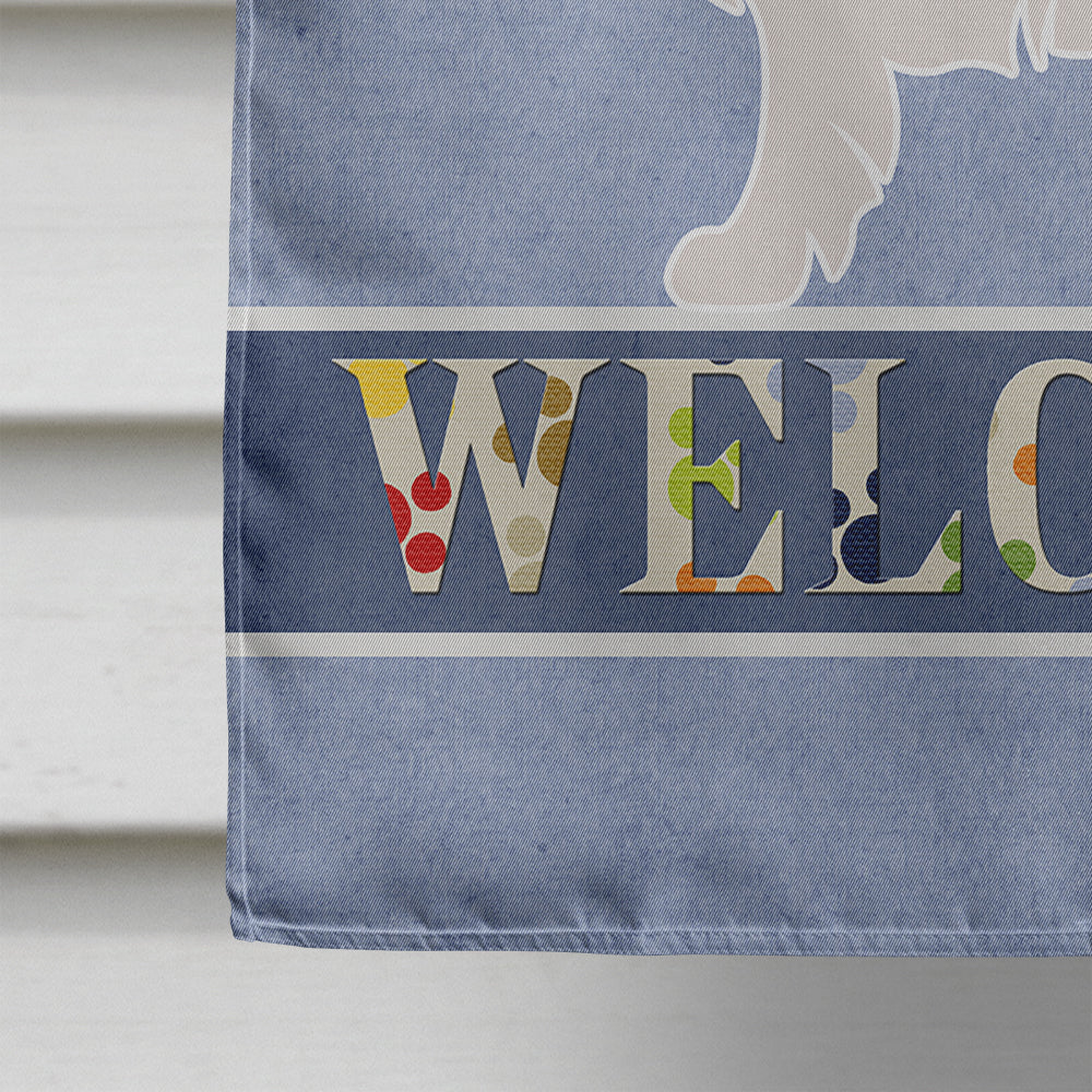 Berger Blanc Suisse Welcome Flag Canvas House Size BB8292CHF