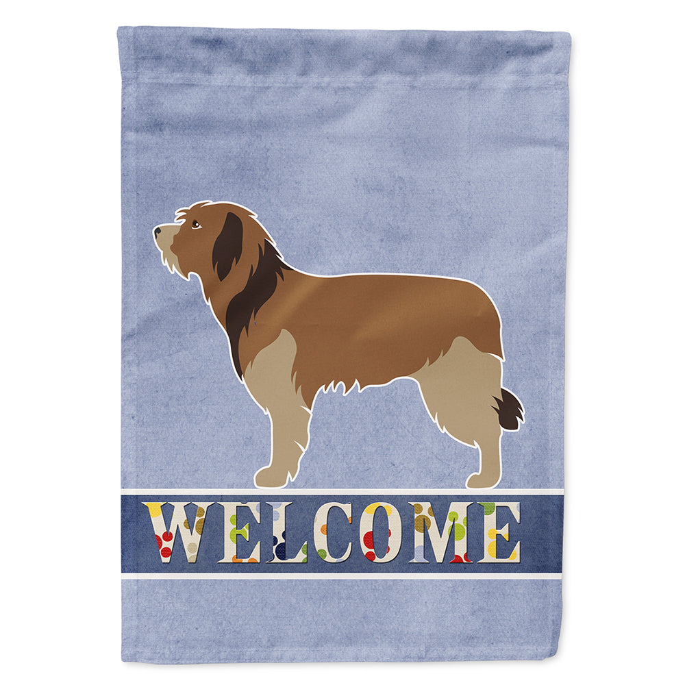 Catalan Sheepdog Welcome Flag Canvas House Size BB8295CHF