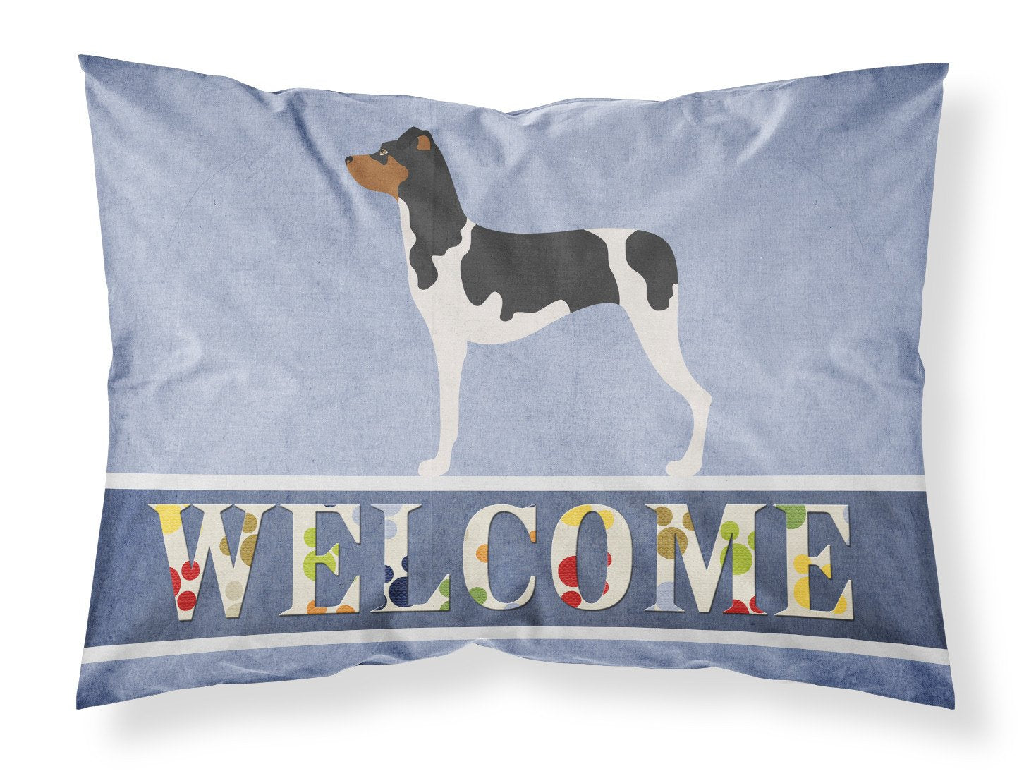 Brazilian Terrier Welcome Fabric Standard Pillowcase BB8315PILLOWCASE by Caroline's Treasures
