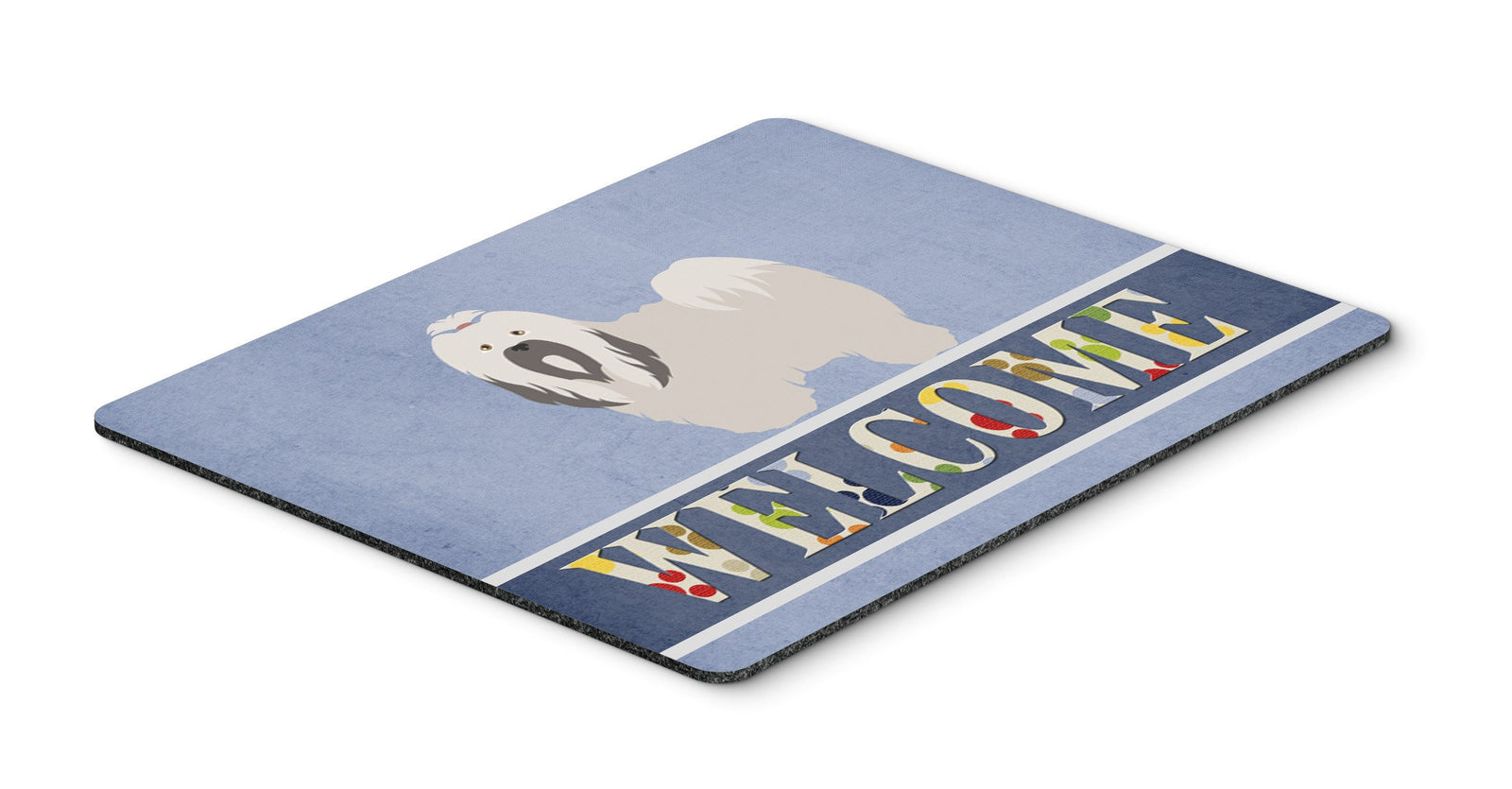 Lhasa Apso Welcome Mouse Pad, Hot Pad or Trivet BB8319MP by Caroline's Treasures