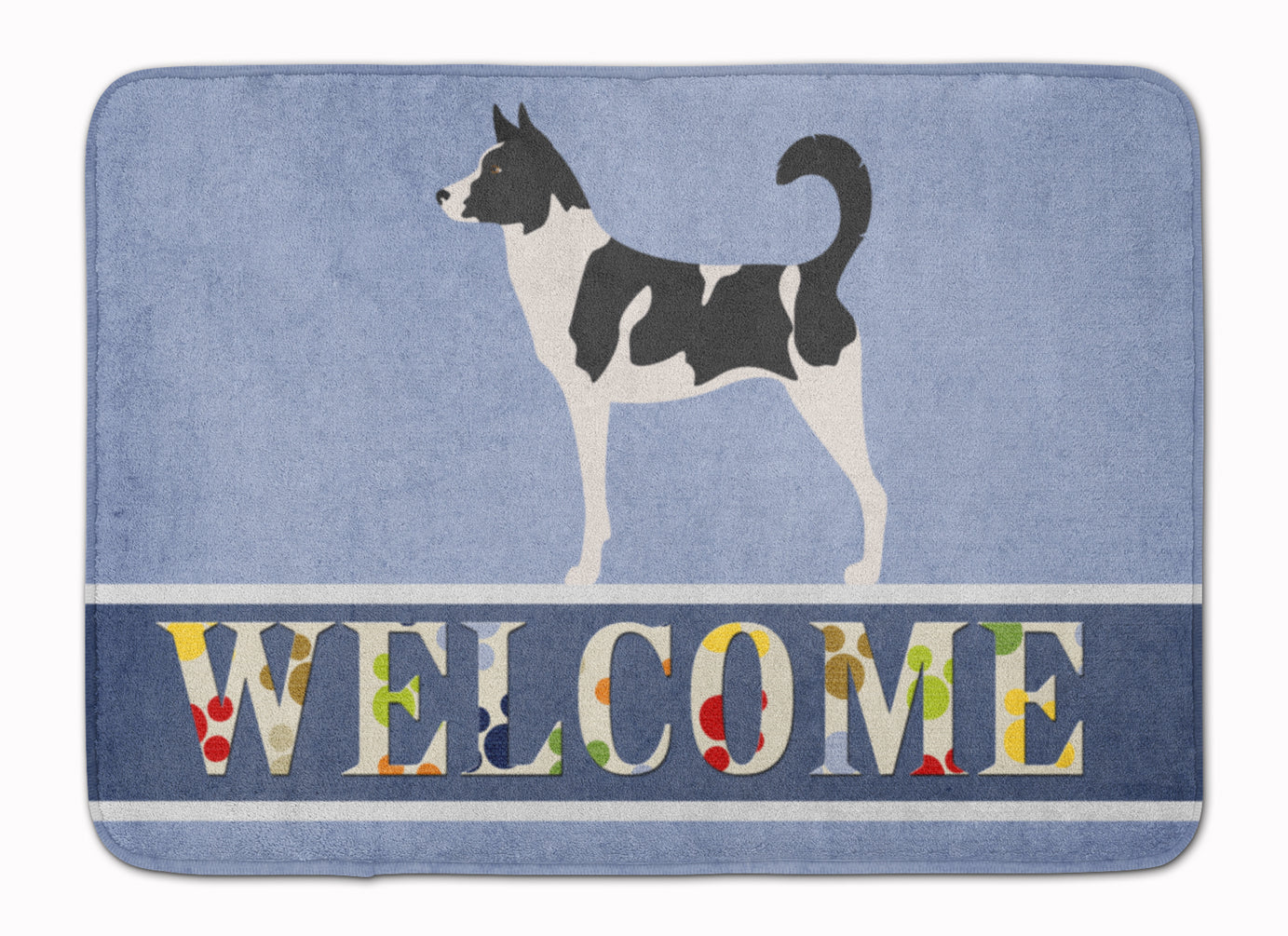 Canaan Dog Welcome Machine Washable Memory Foam Mat BB8329RUG - the-store.com
