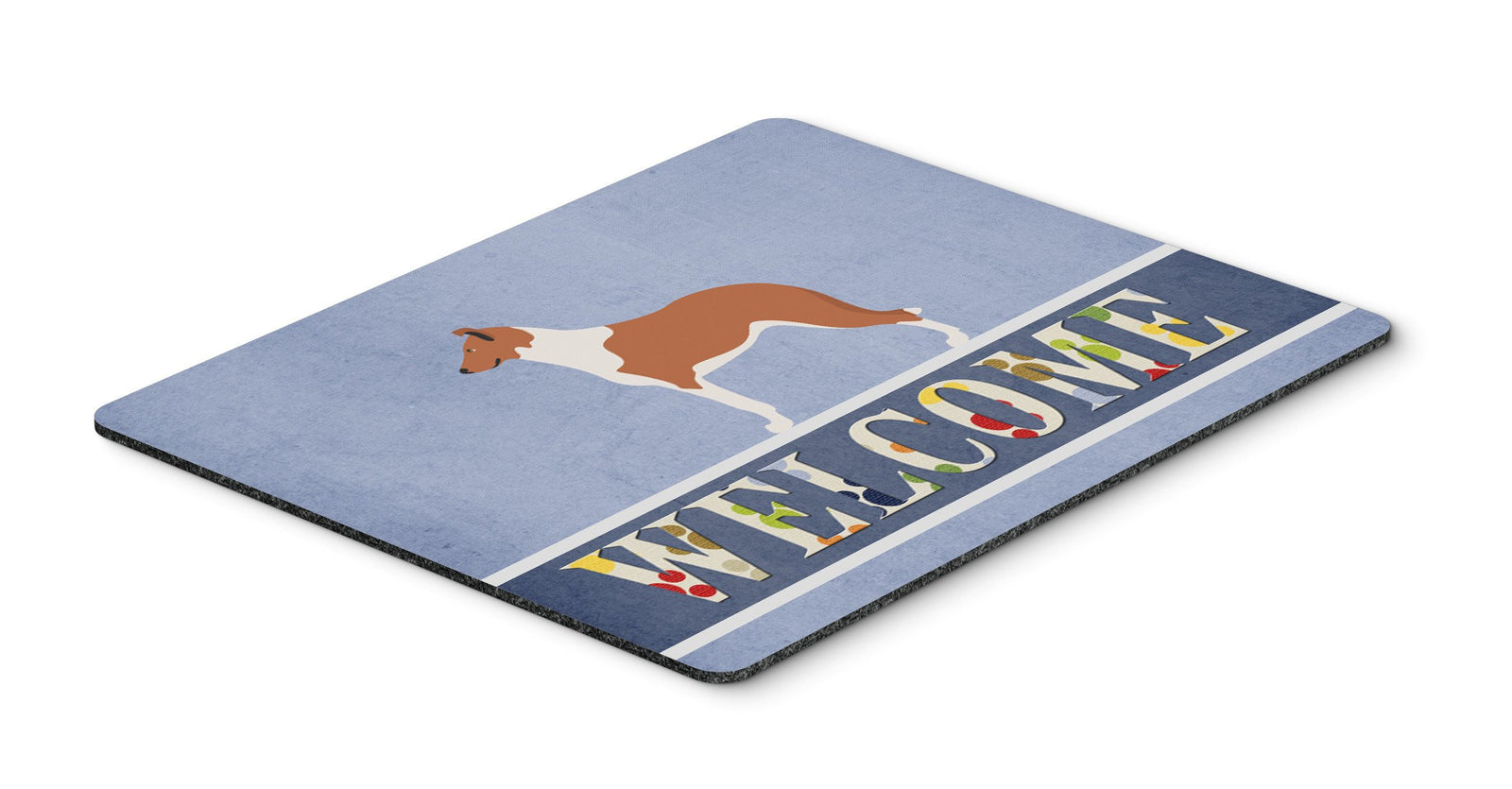 Smooth Collie Welcome Mouse Pad, Hot Pad or Trivet BB8342MP by Caroline's Treasures