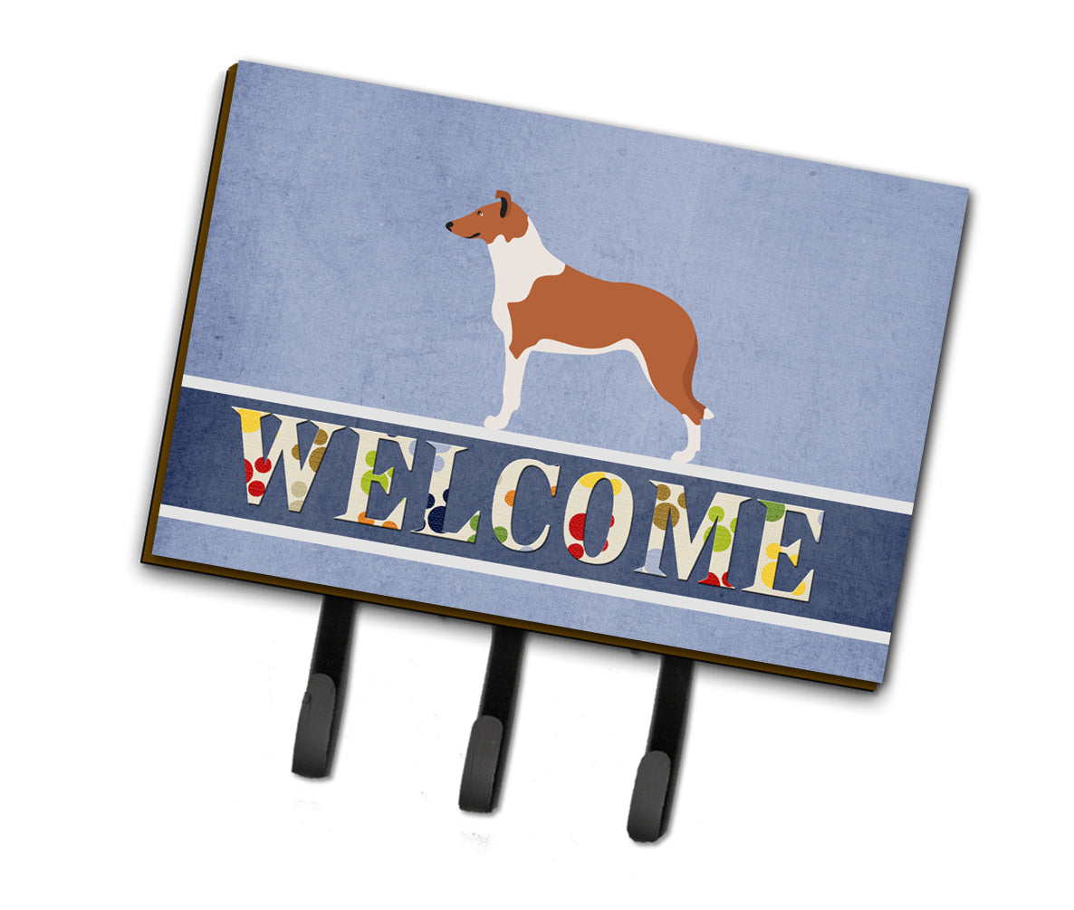 Smooth Collie Welcome Leash or Key Holder BB8342TH68